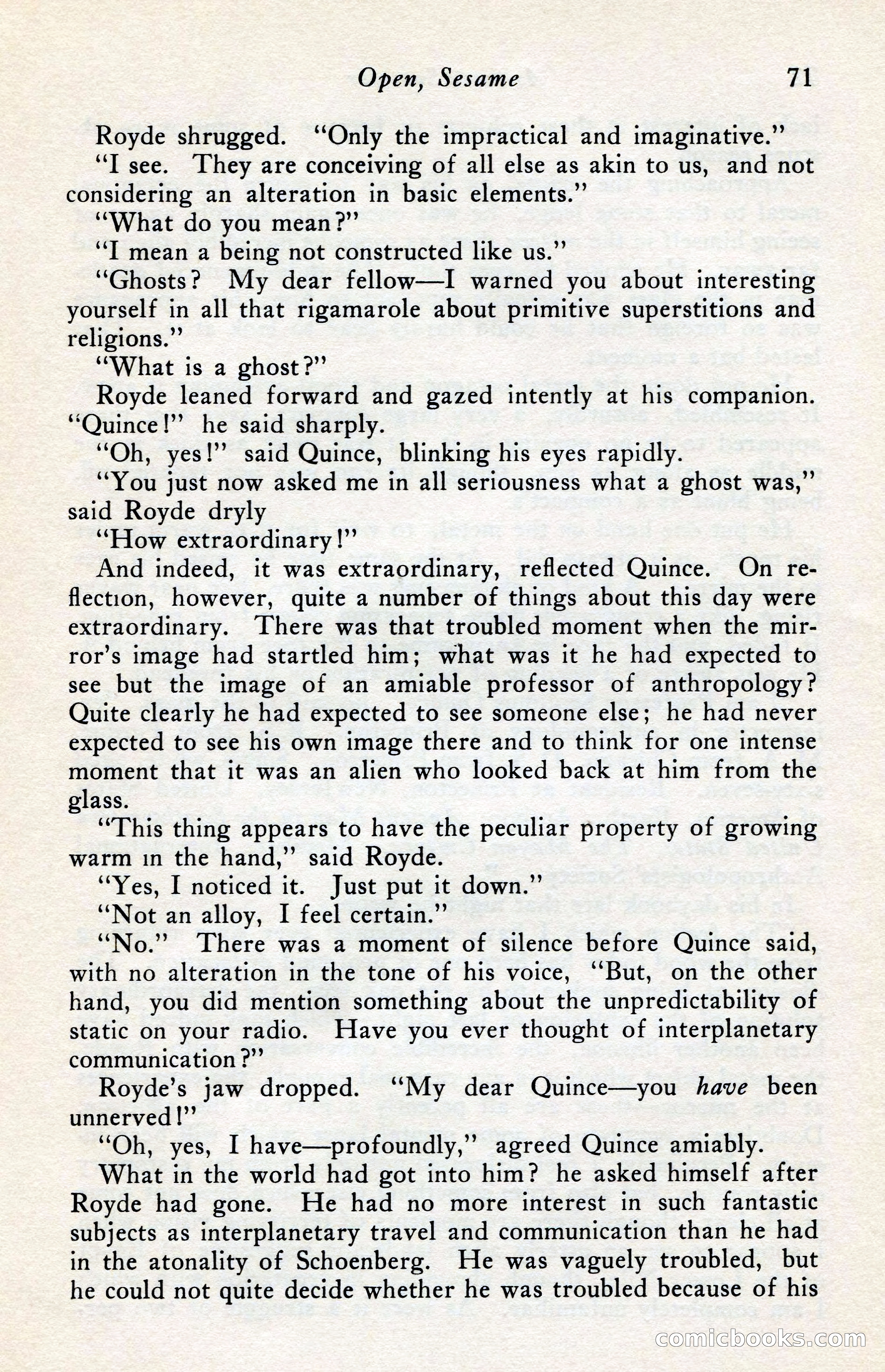 The Arkham Sampler, Winter 1949 — page 73 of 104