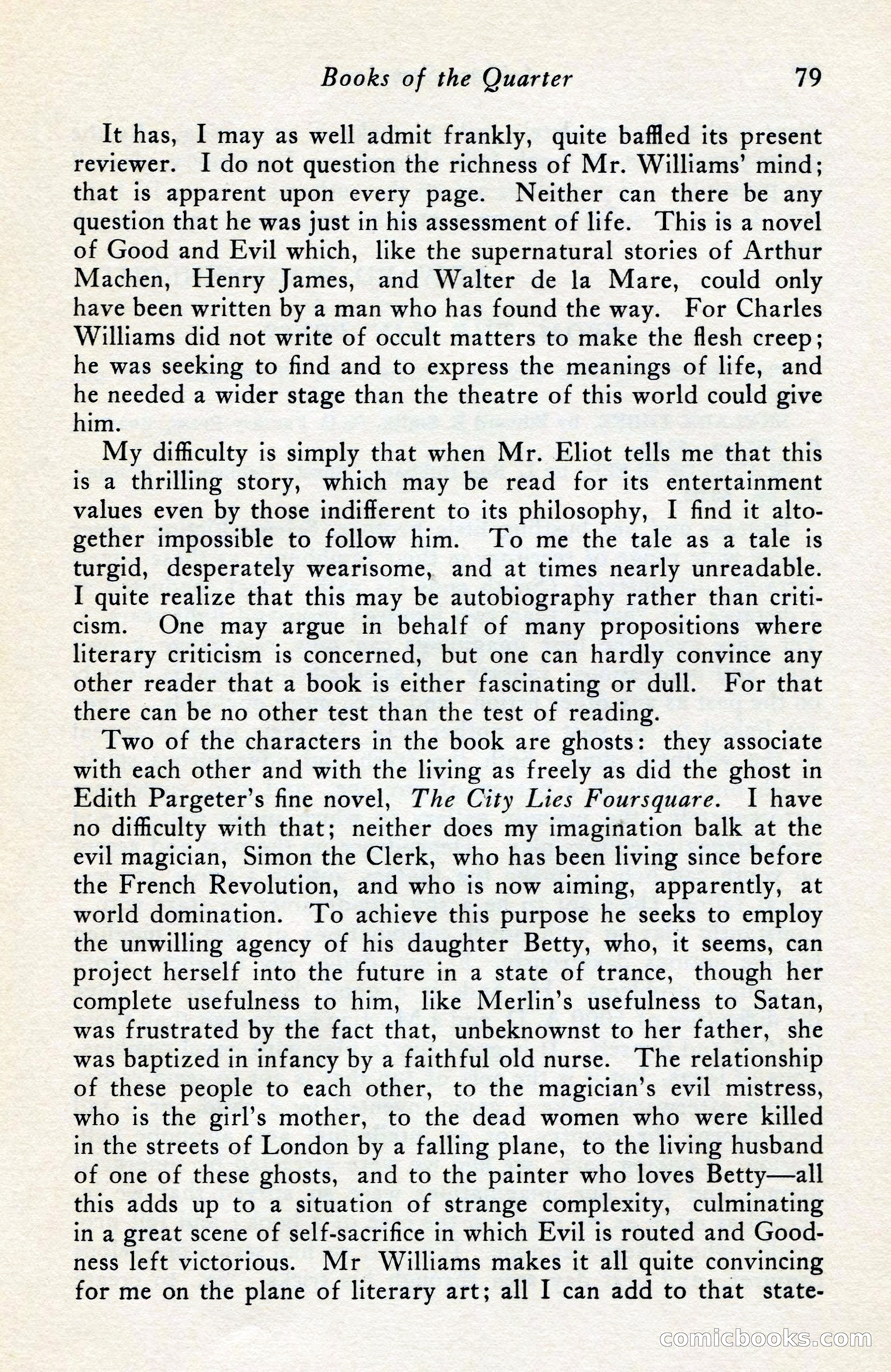 The Arkham Sampler, Winter 1949 — page 81 of 104