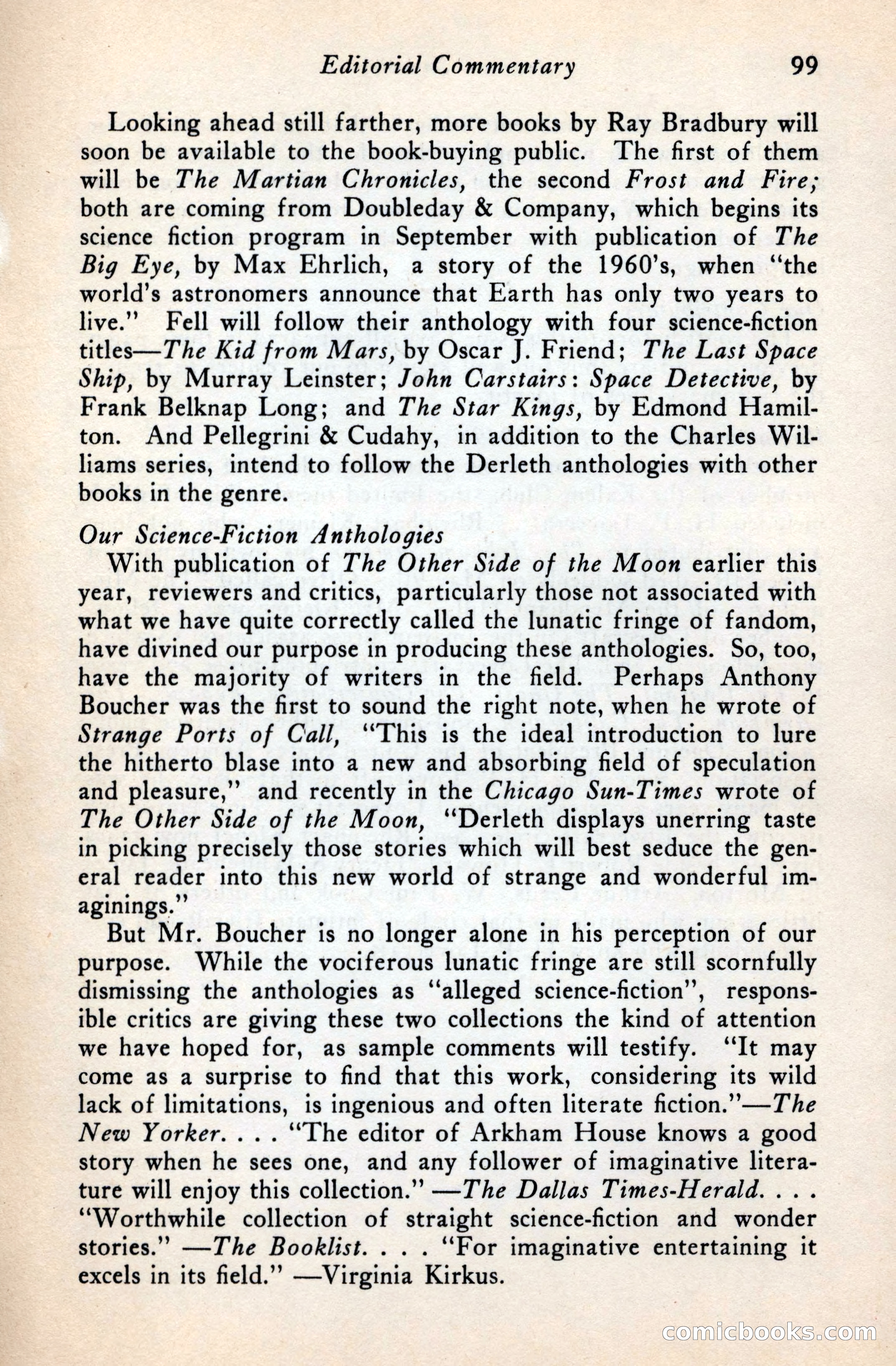 The Arkham Sampler #7 — page 101 of 104