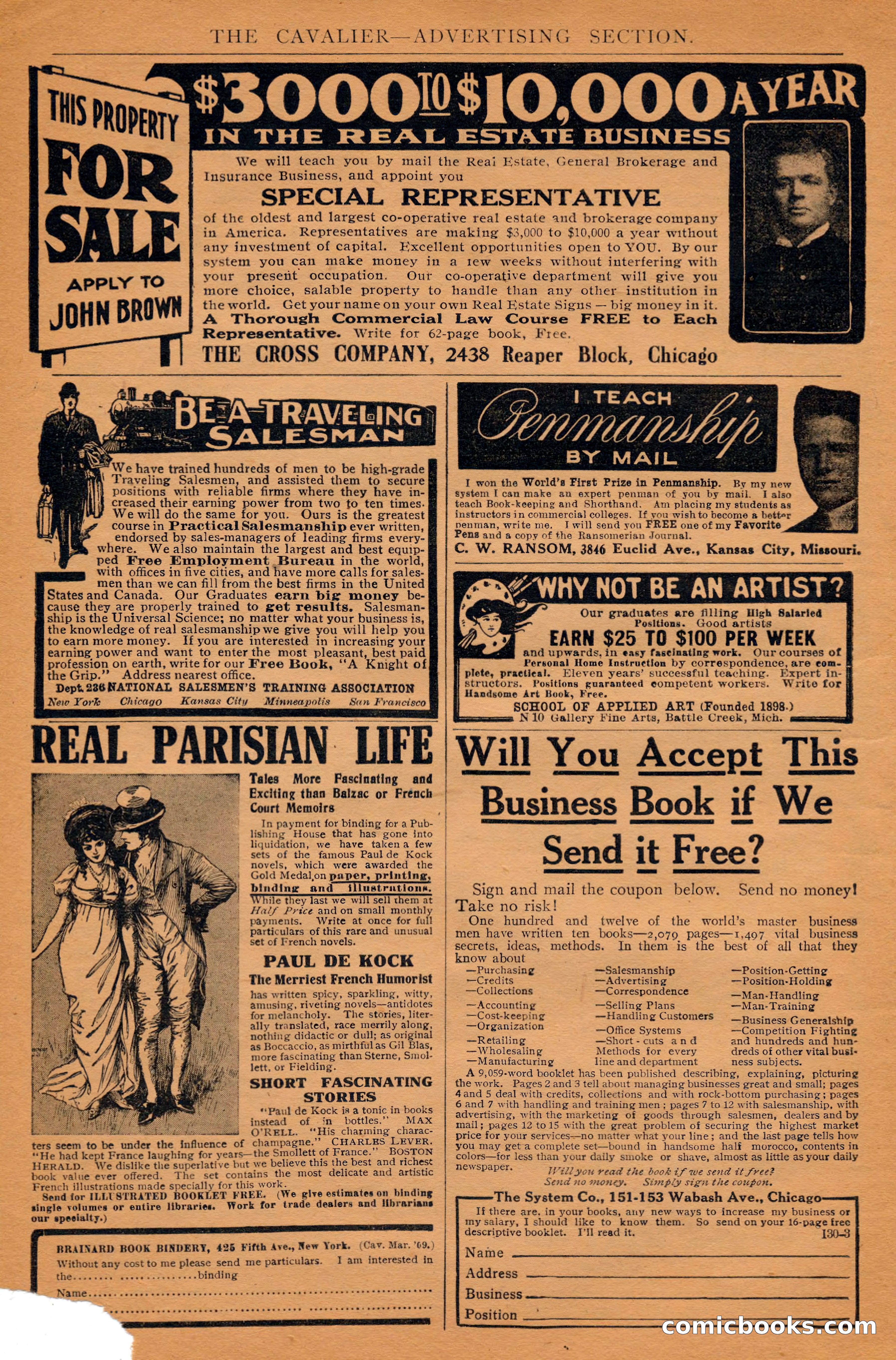 The Cavalier, March 1909 — page 4 of 201