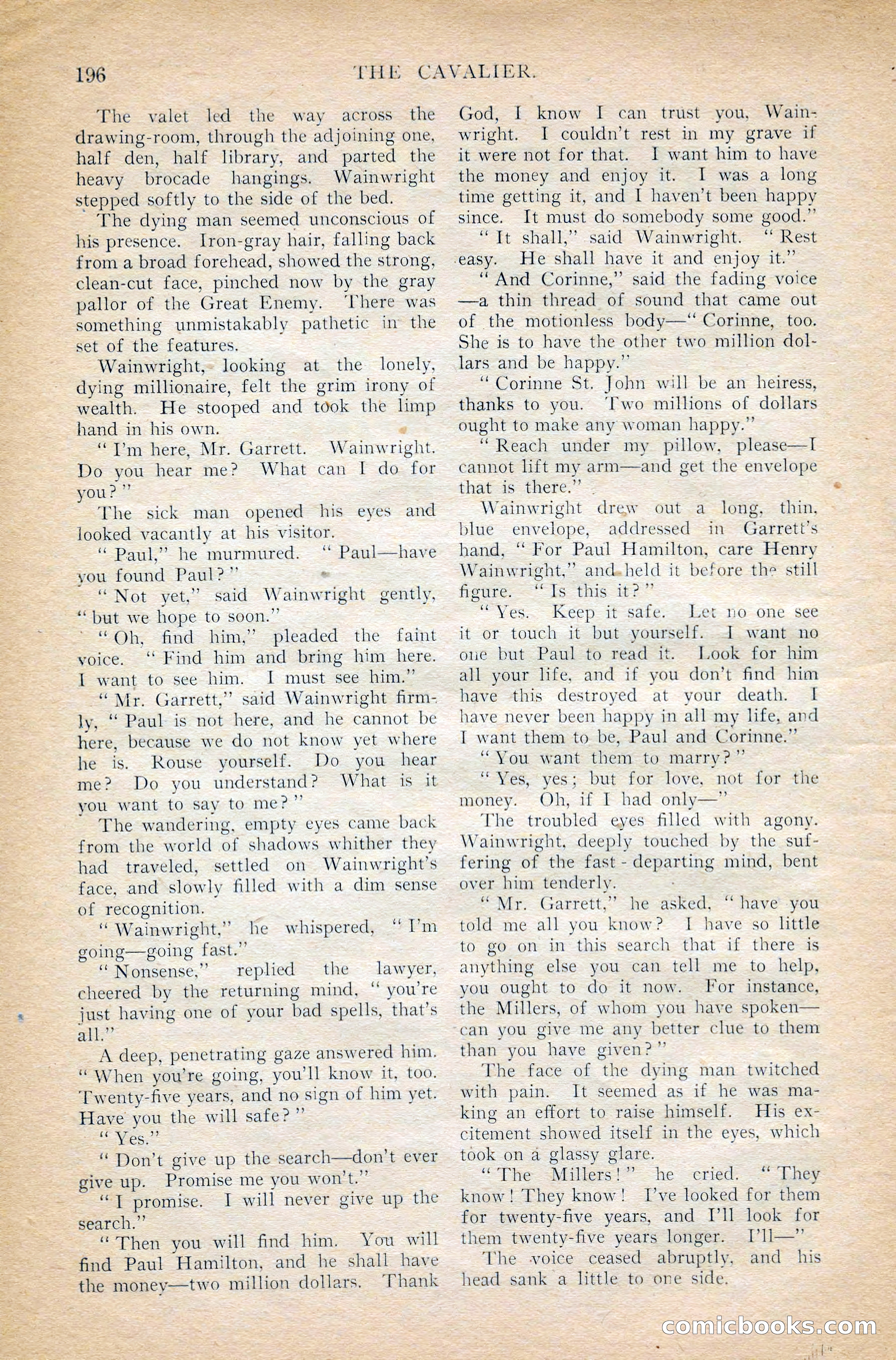 The Cavalier, March 1909 — page 6 of 201