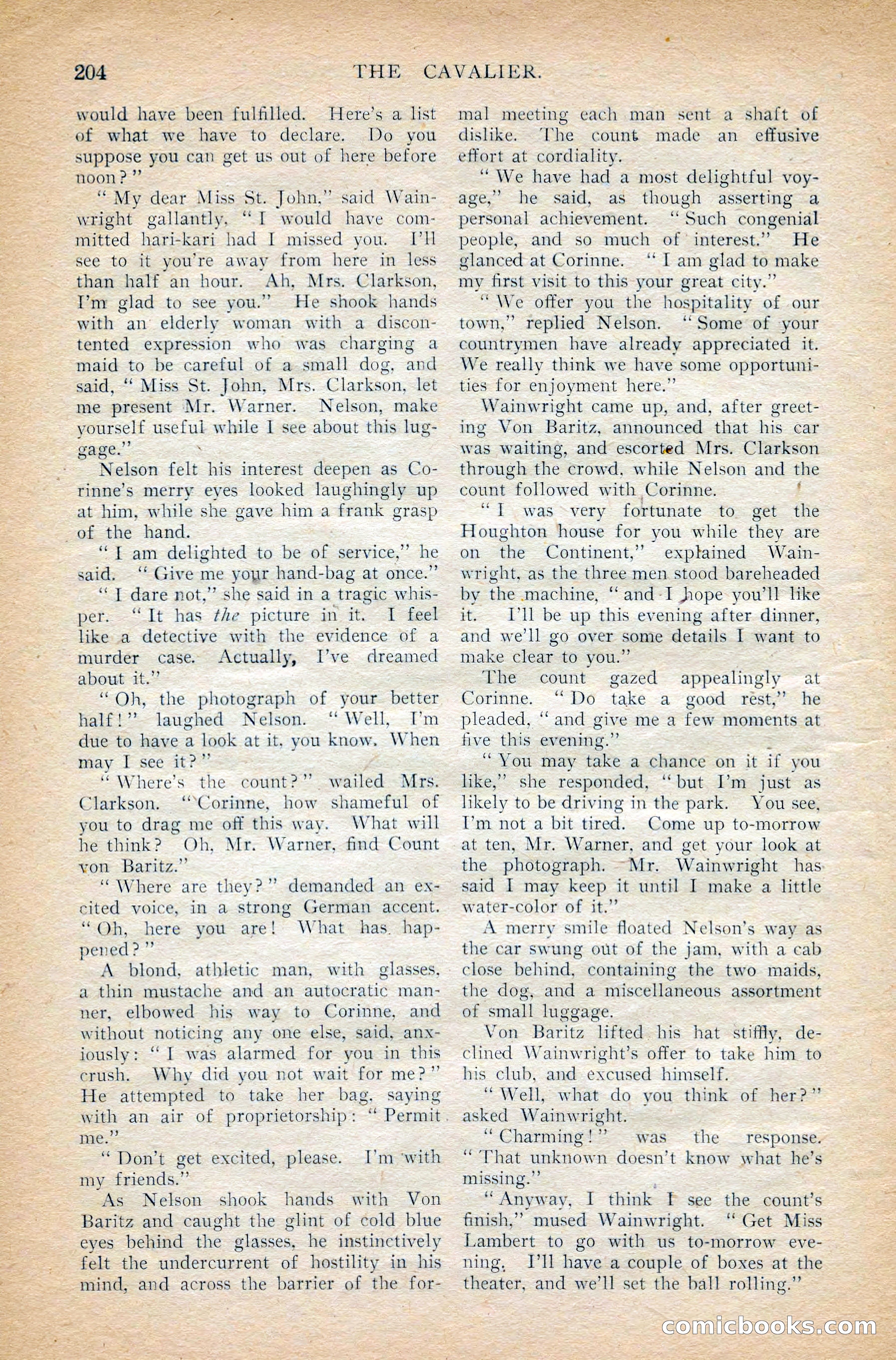 The Cavalier, March 1909 — page 14 of 201