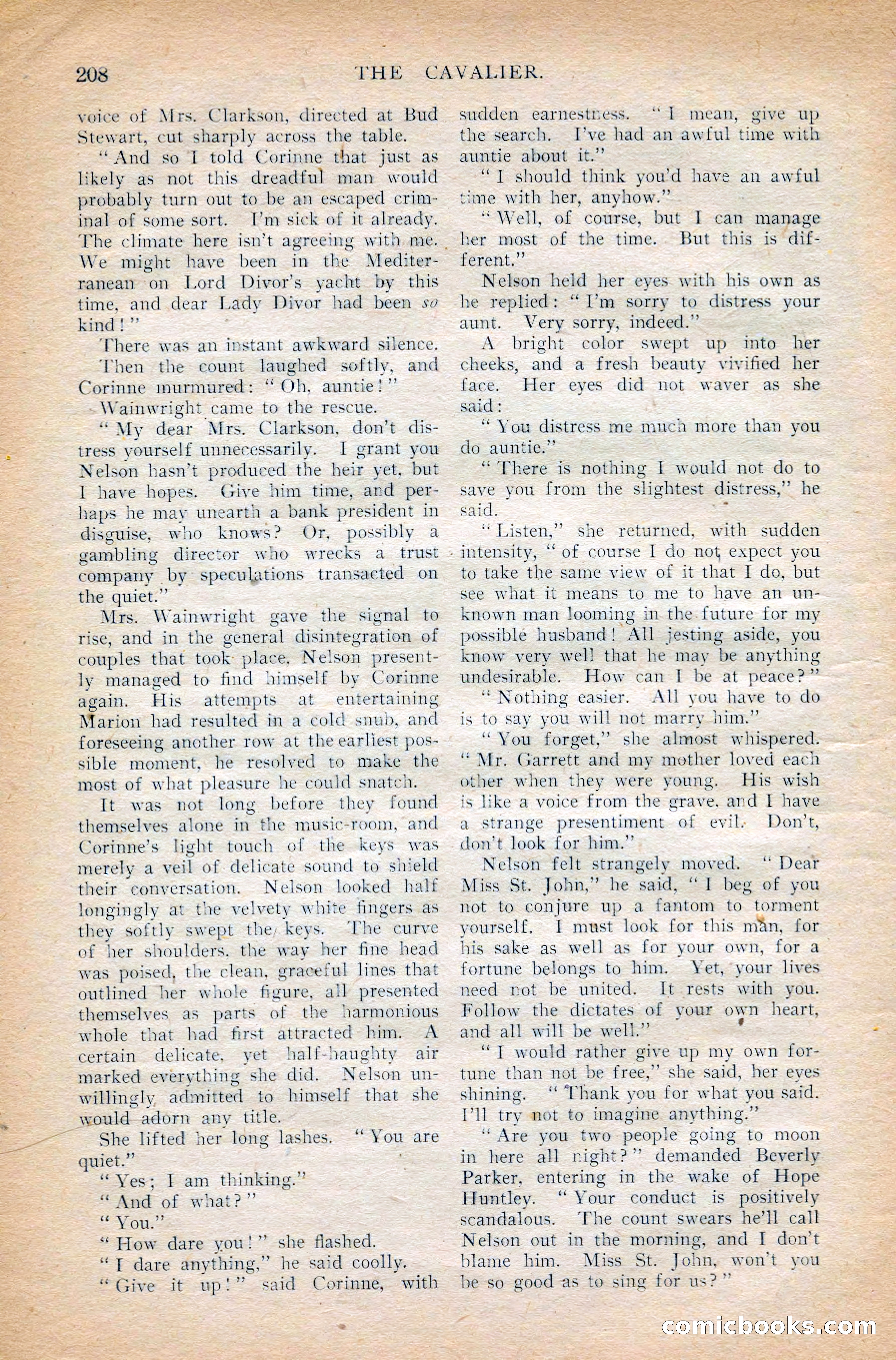 The Cavalier, March 1909 — page 18 of 201