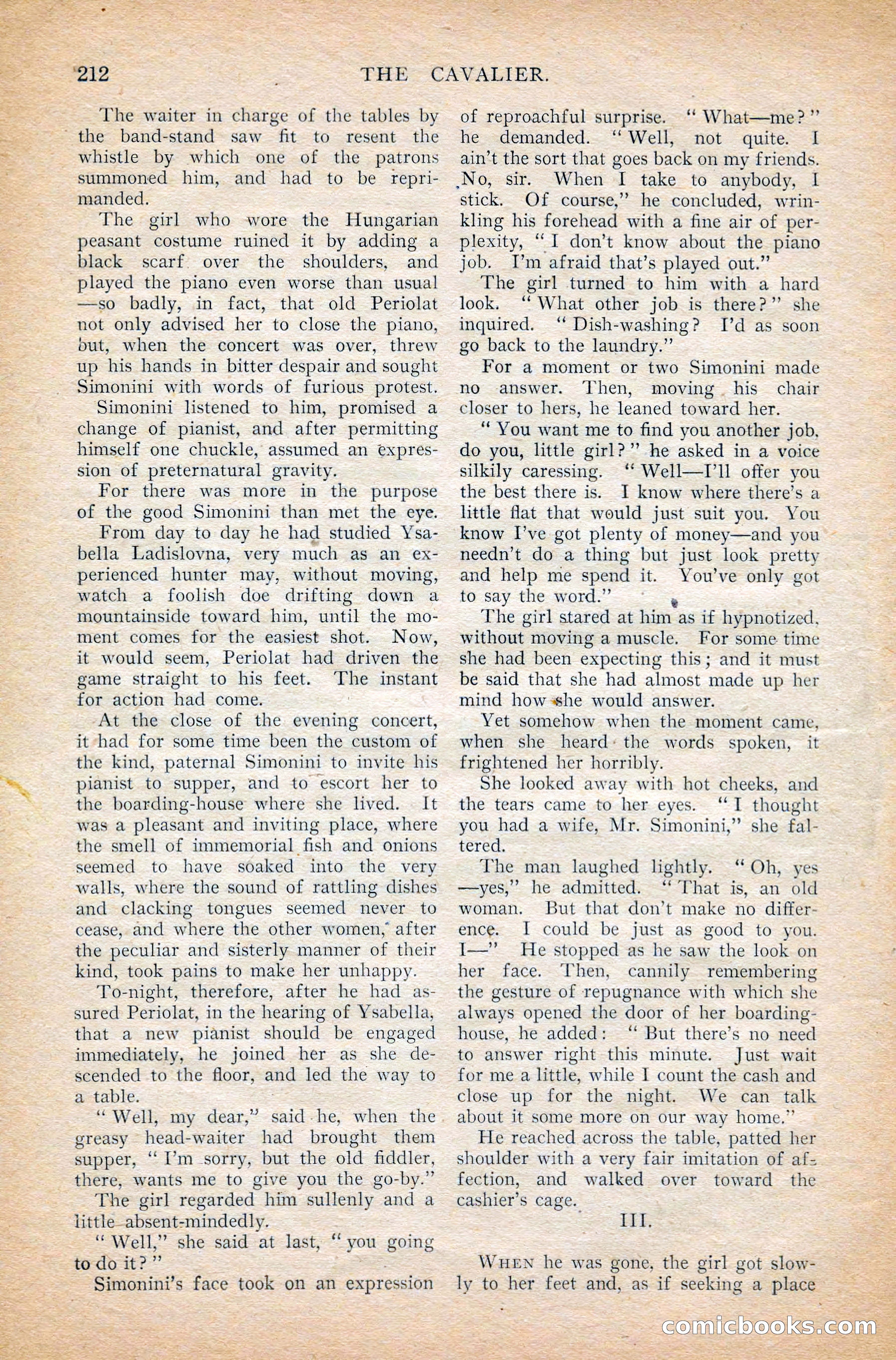 The Cavalier, March 1909 — page 22 of 201