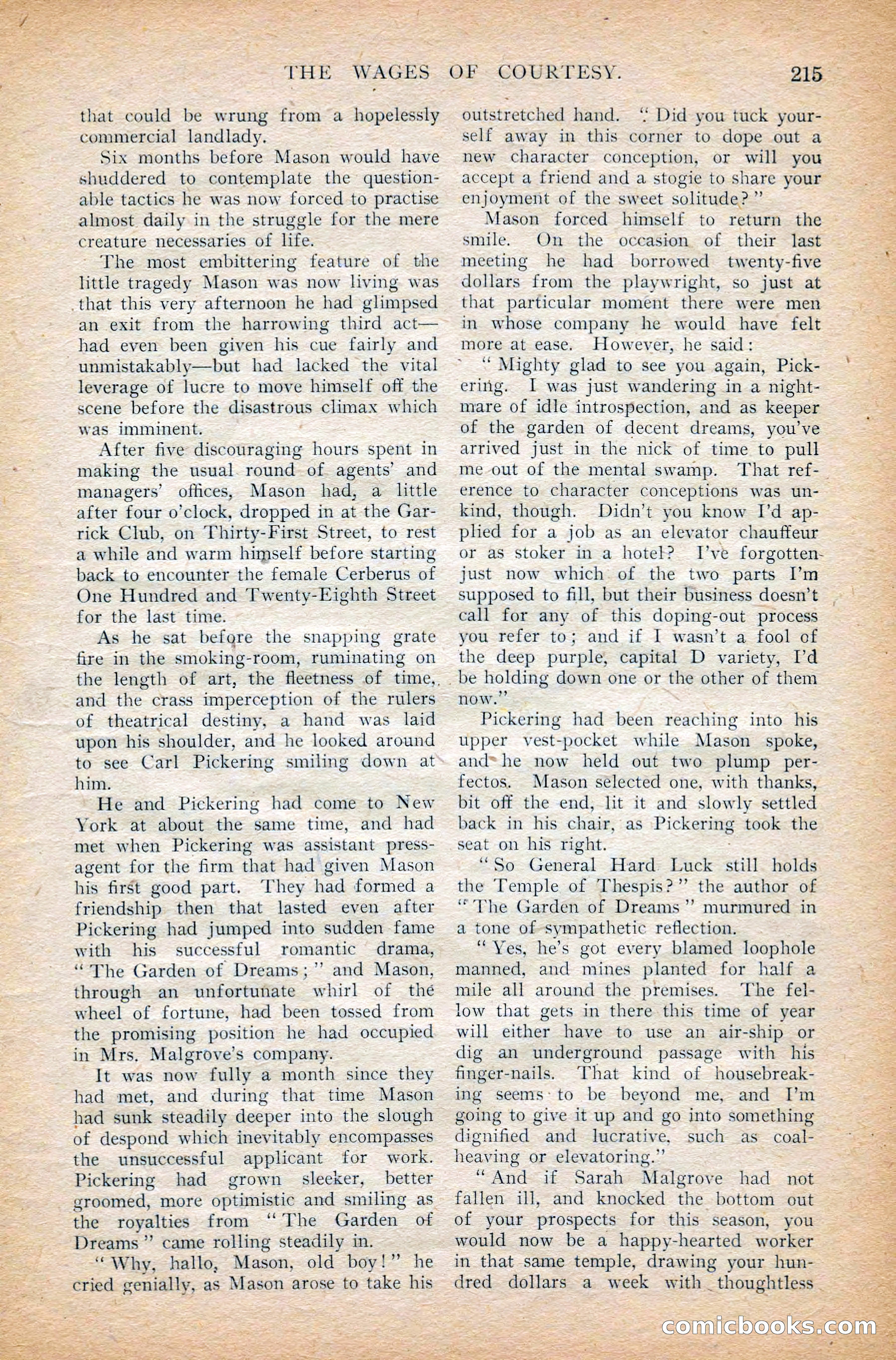 The Cavalier, March 1909 — page 25 of 201