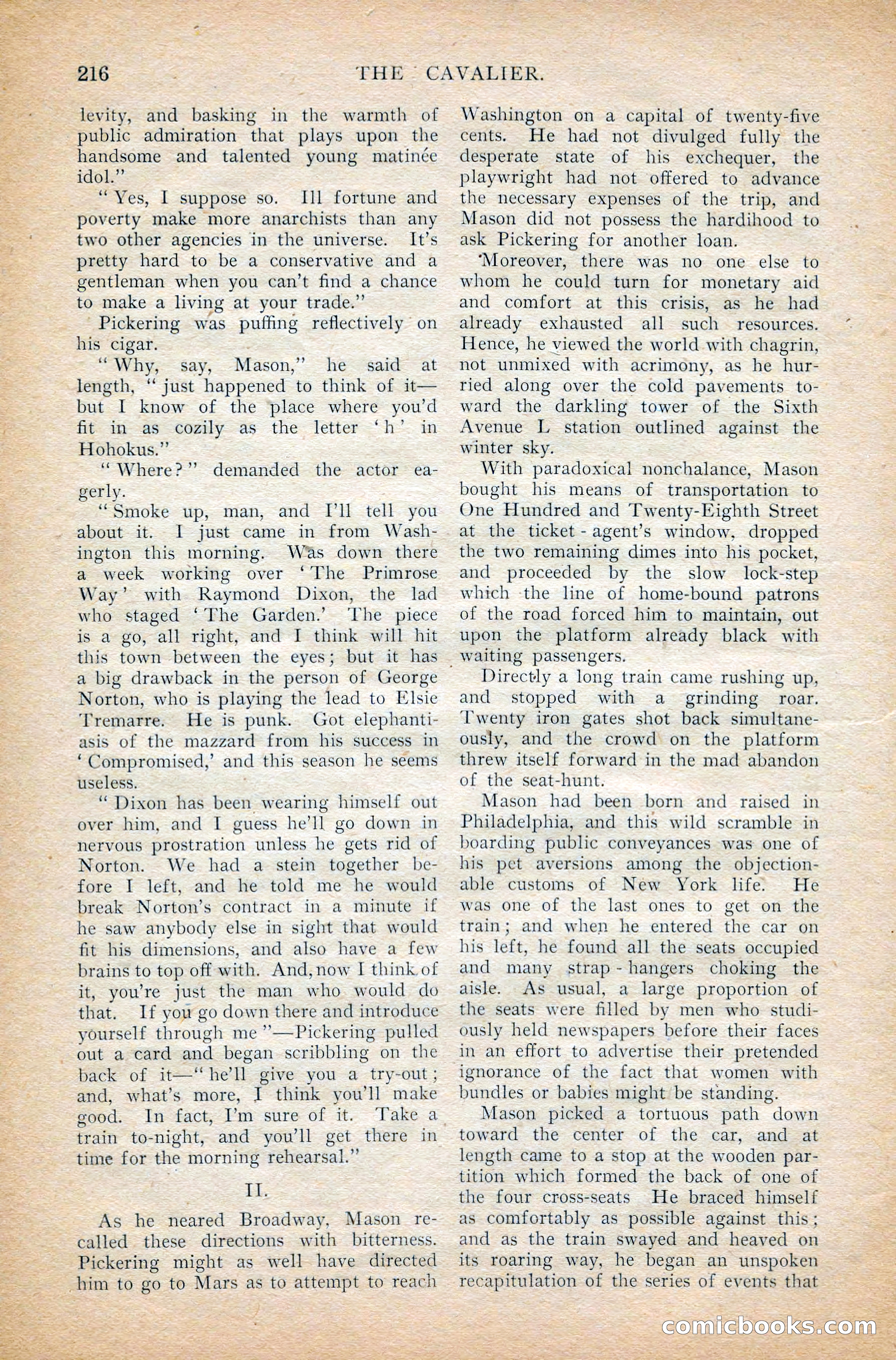 The Cavalier, March 1909 — page 26 of 201
