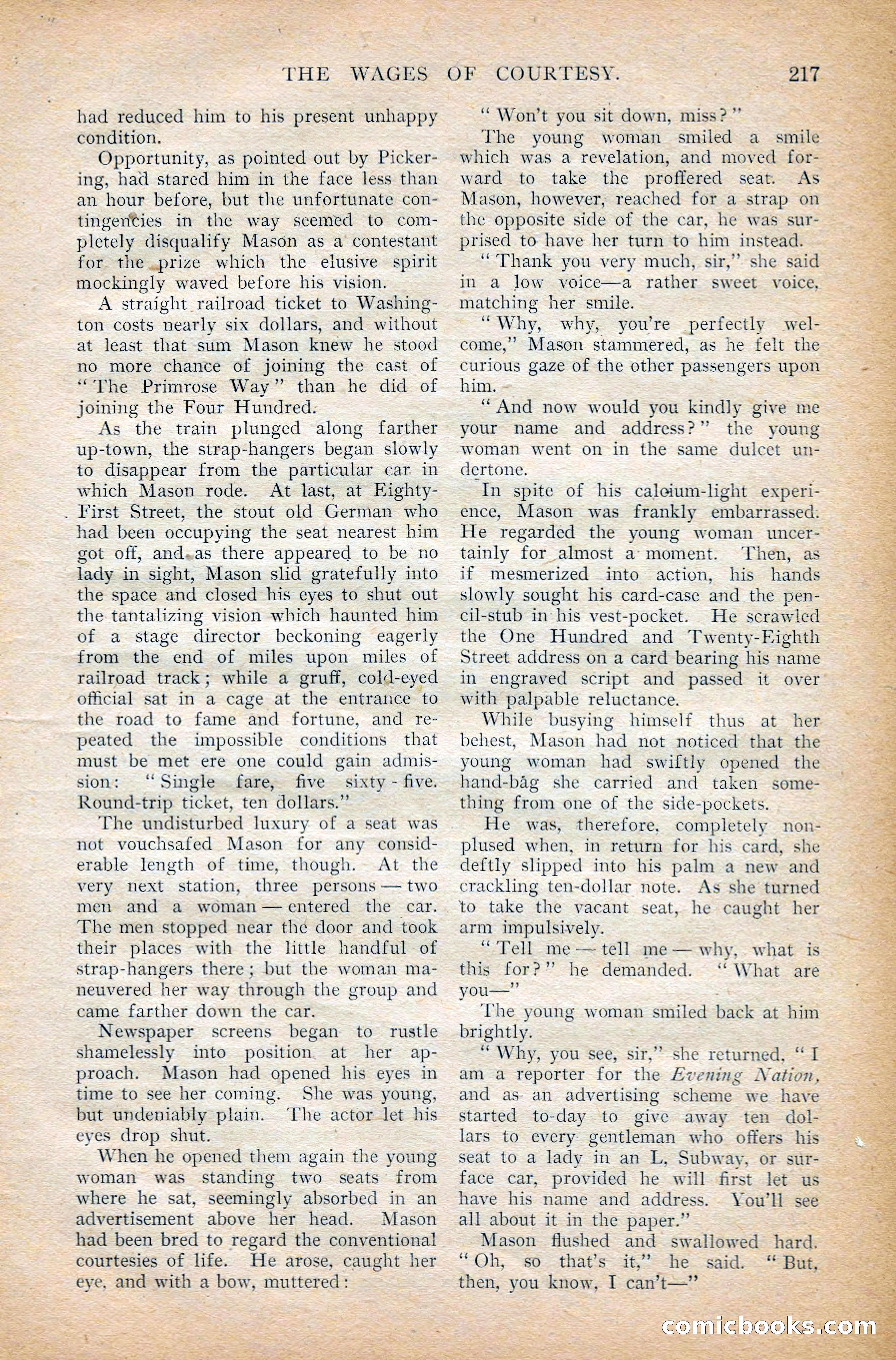 The Cavalier, March 1909 — page 27 of 201