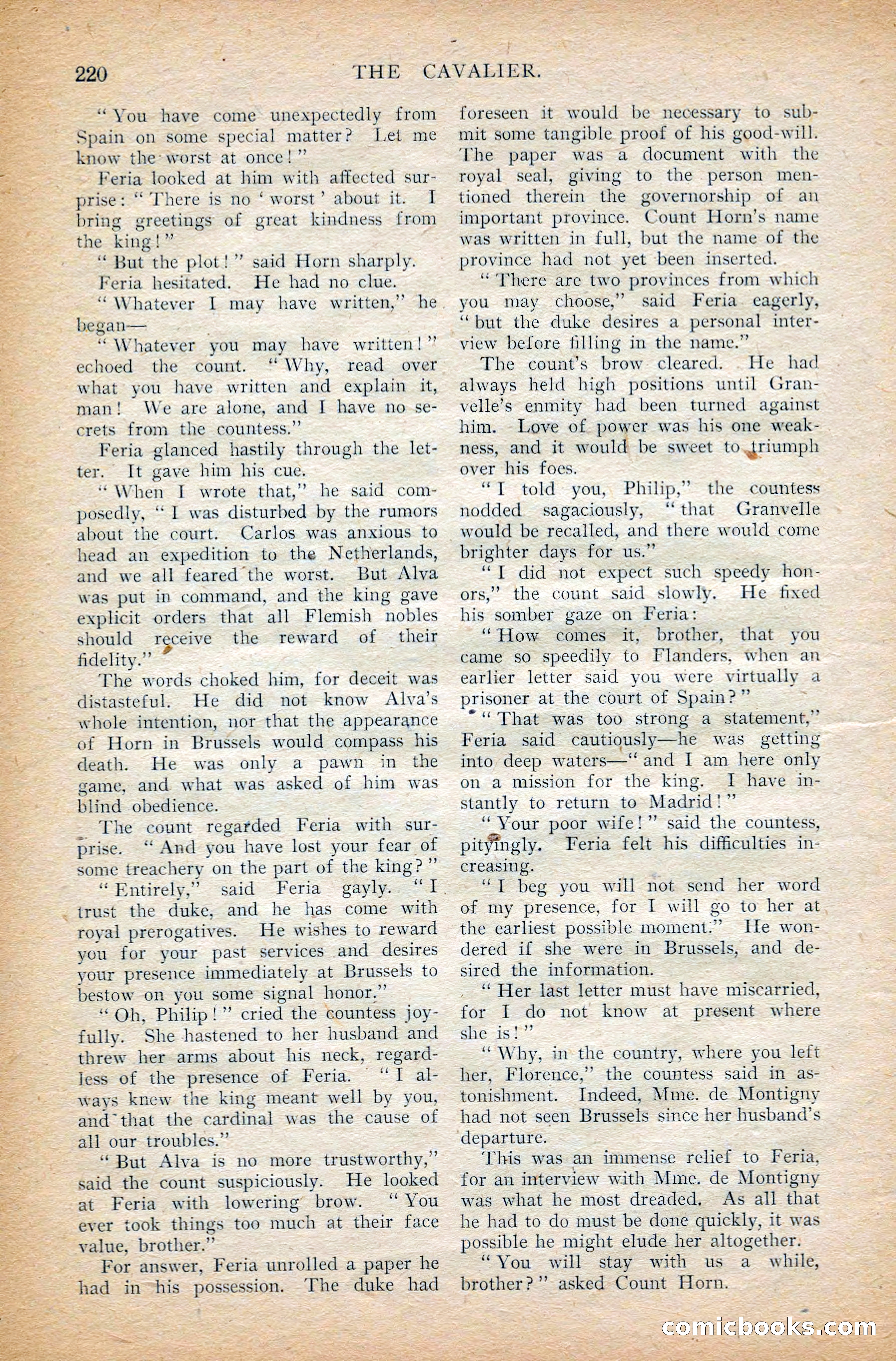 The Cavalier, March 1909 — page 30 of 201