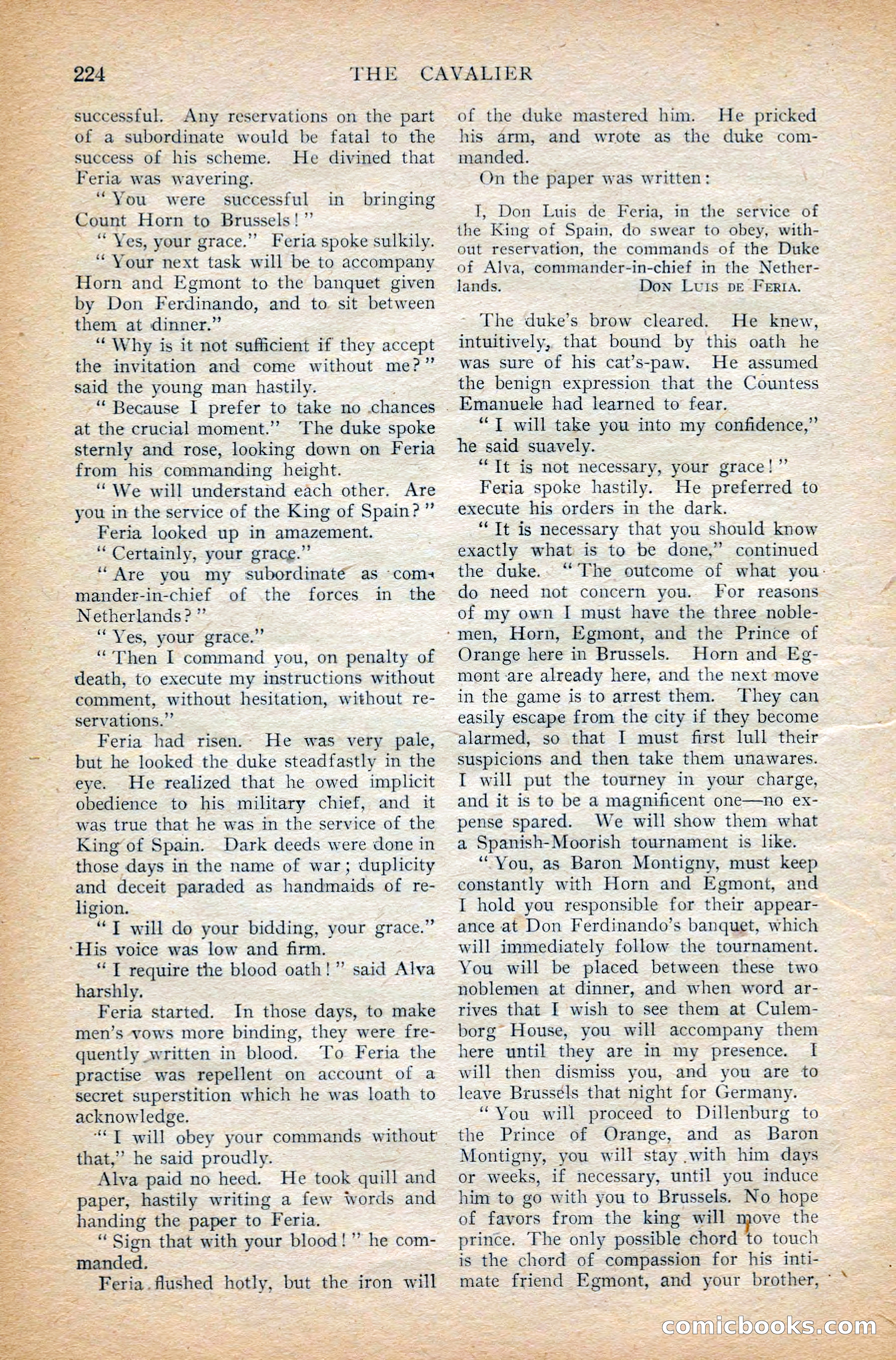 The Cavalier, March 1909 — page 34 of 201
