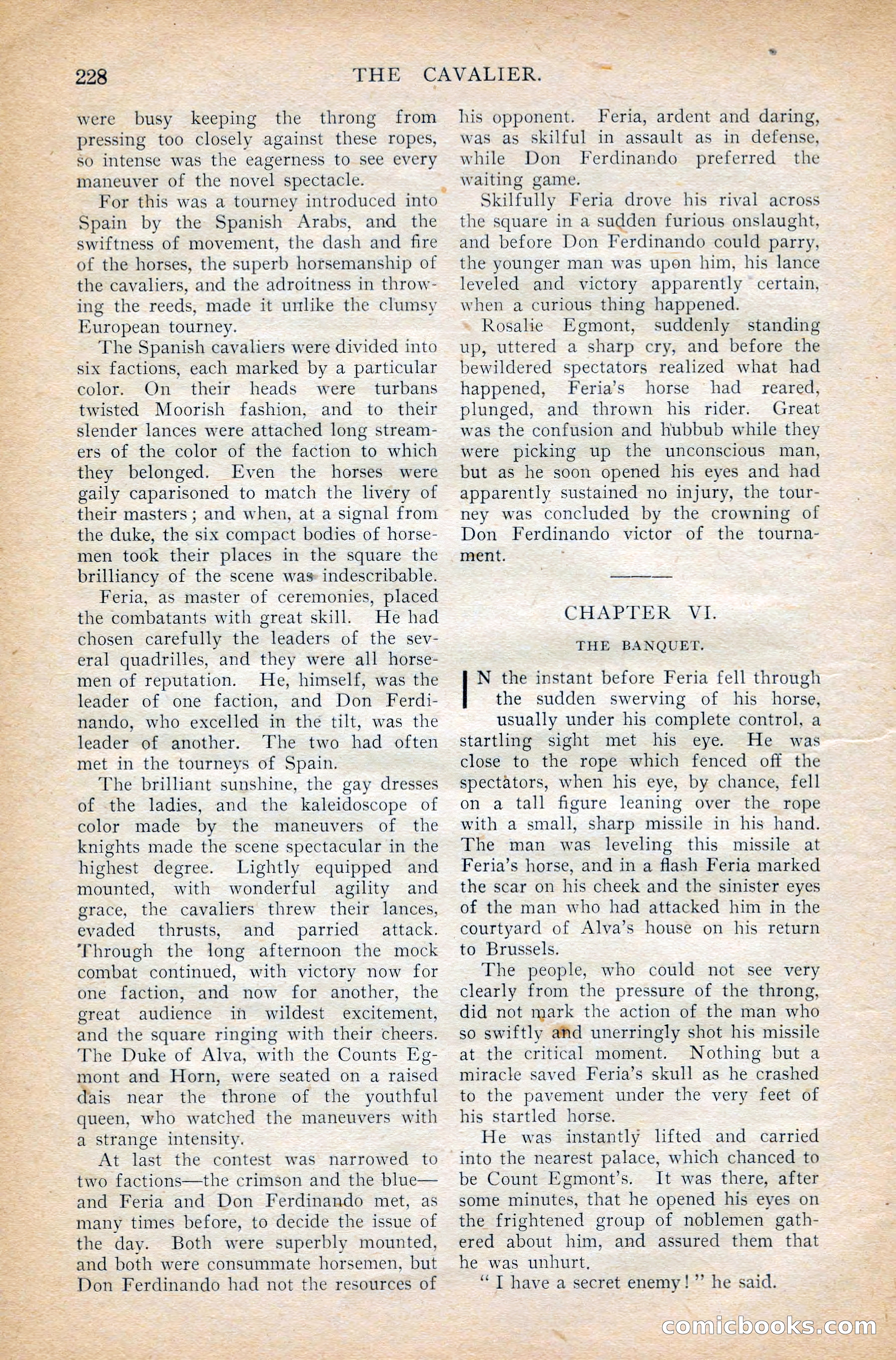 The Cavalier, March 1909 — page 38 of 201