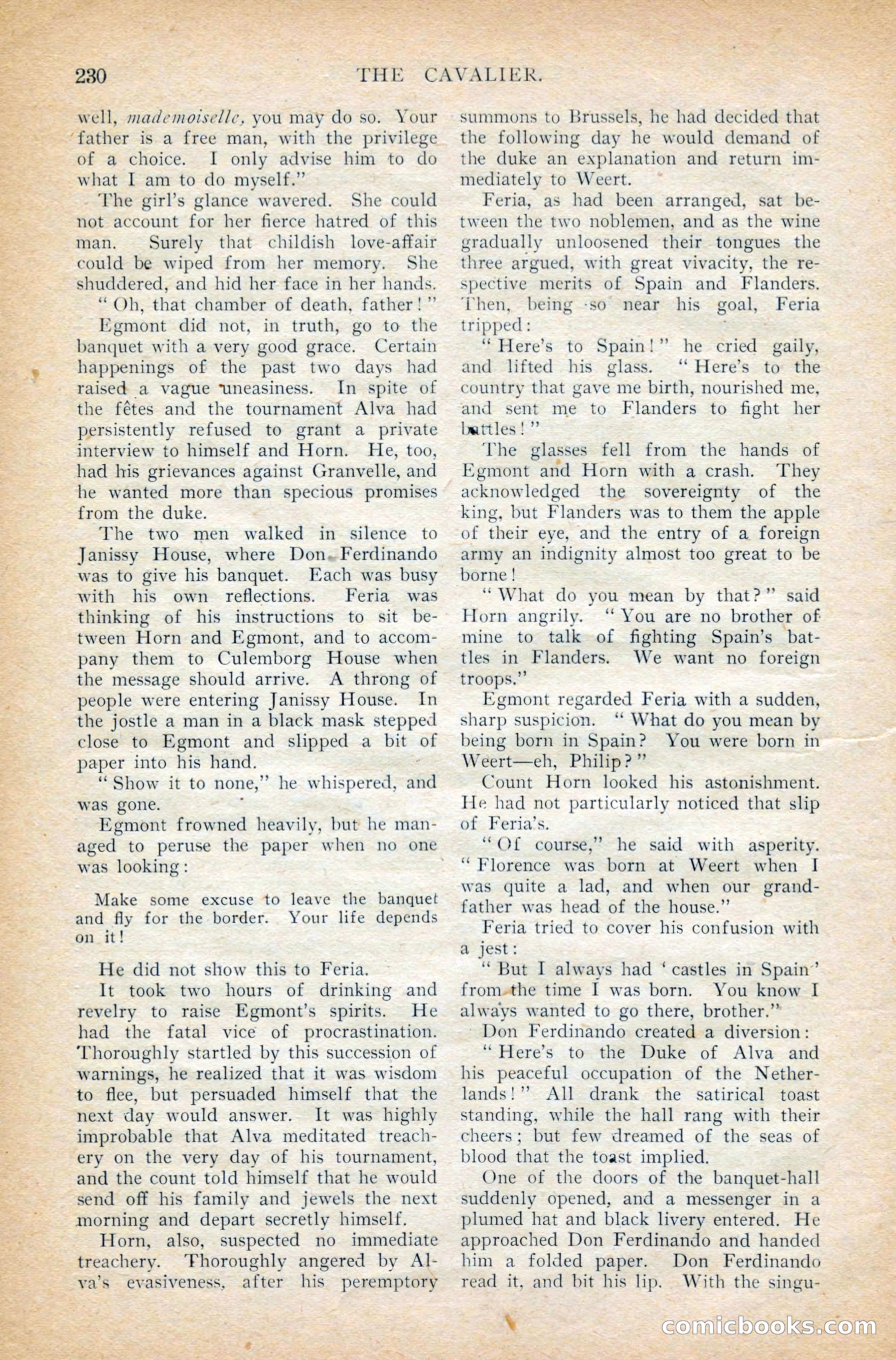 The Cavalier, March 1909 — page 40 of 201