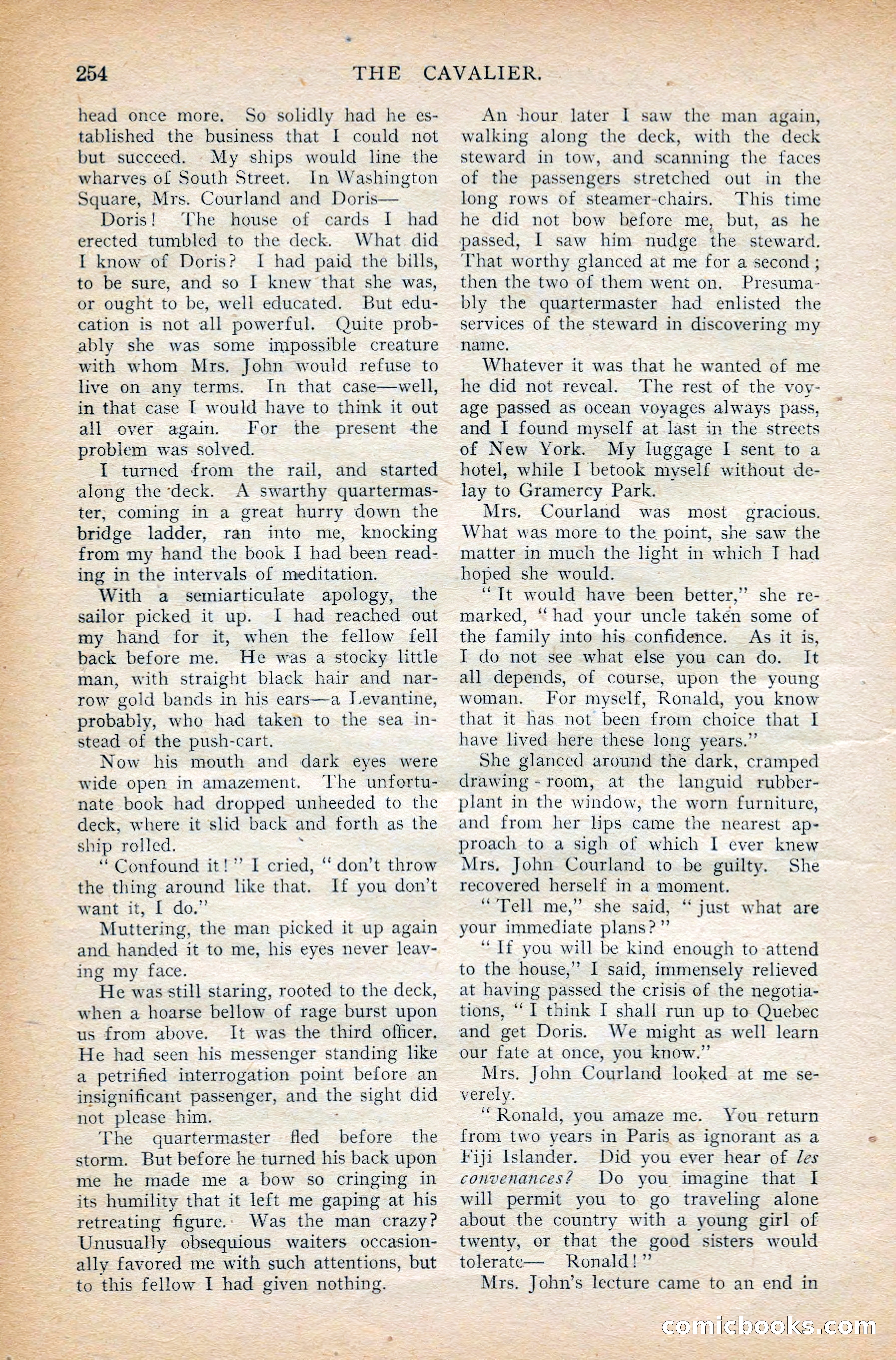 The Cavalier, March 1909 — page 64 of 201