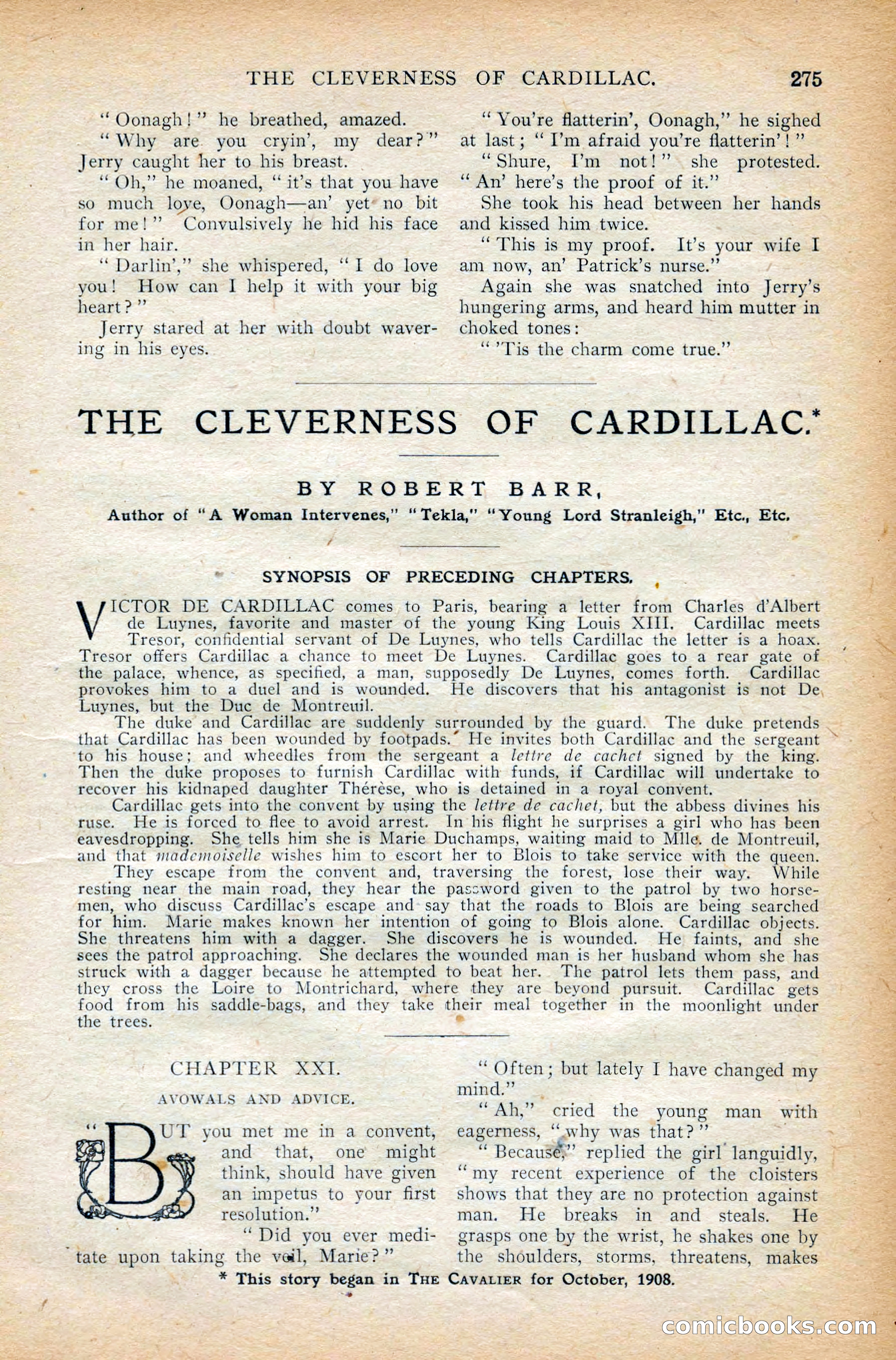 The Cavalier, March 1909 — page 85 of 201