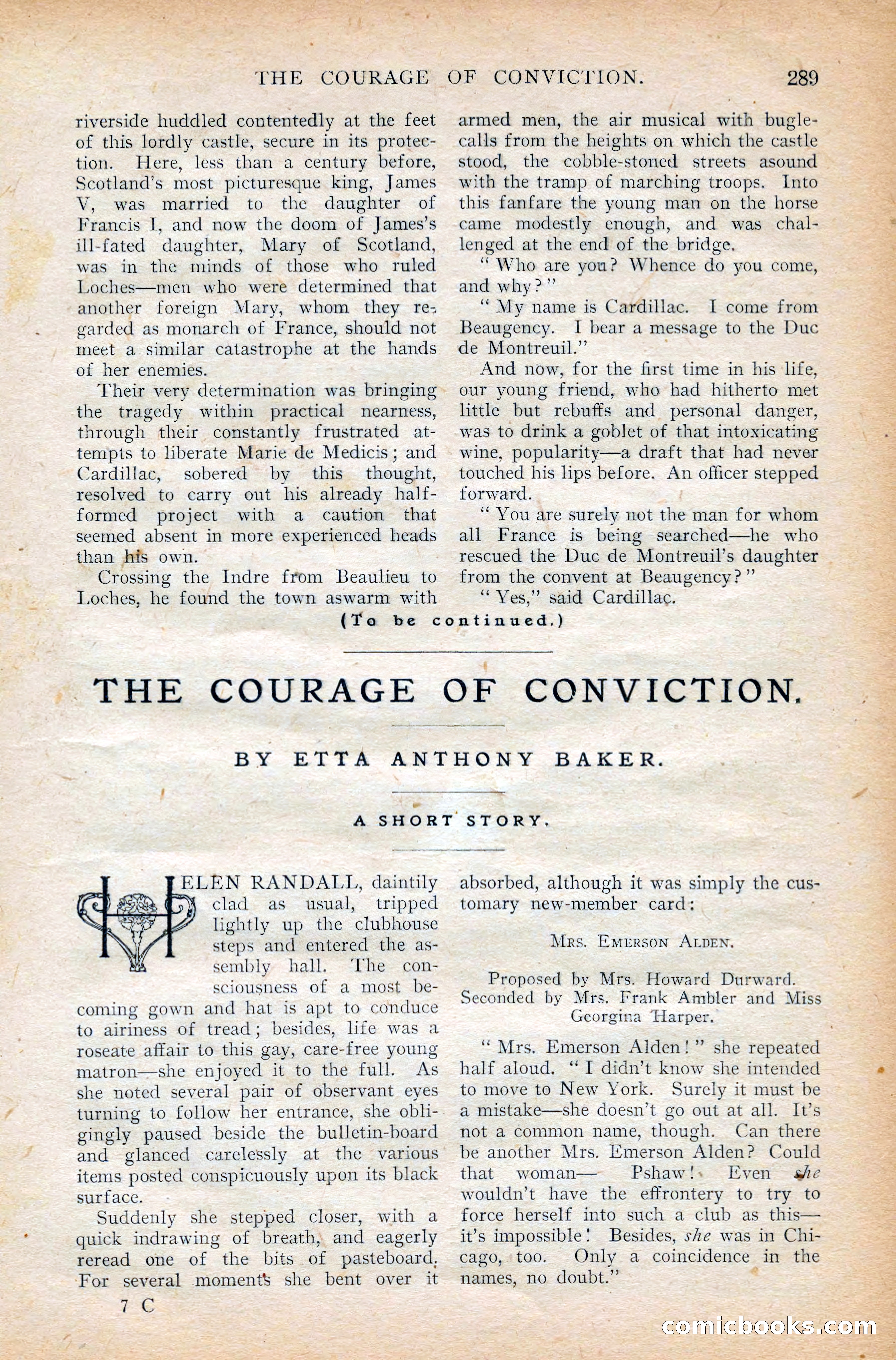 The Cavalier, March 1909 — page 99 of 201