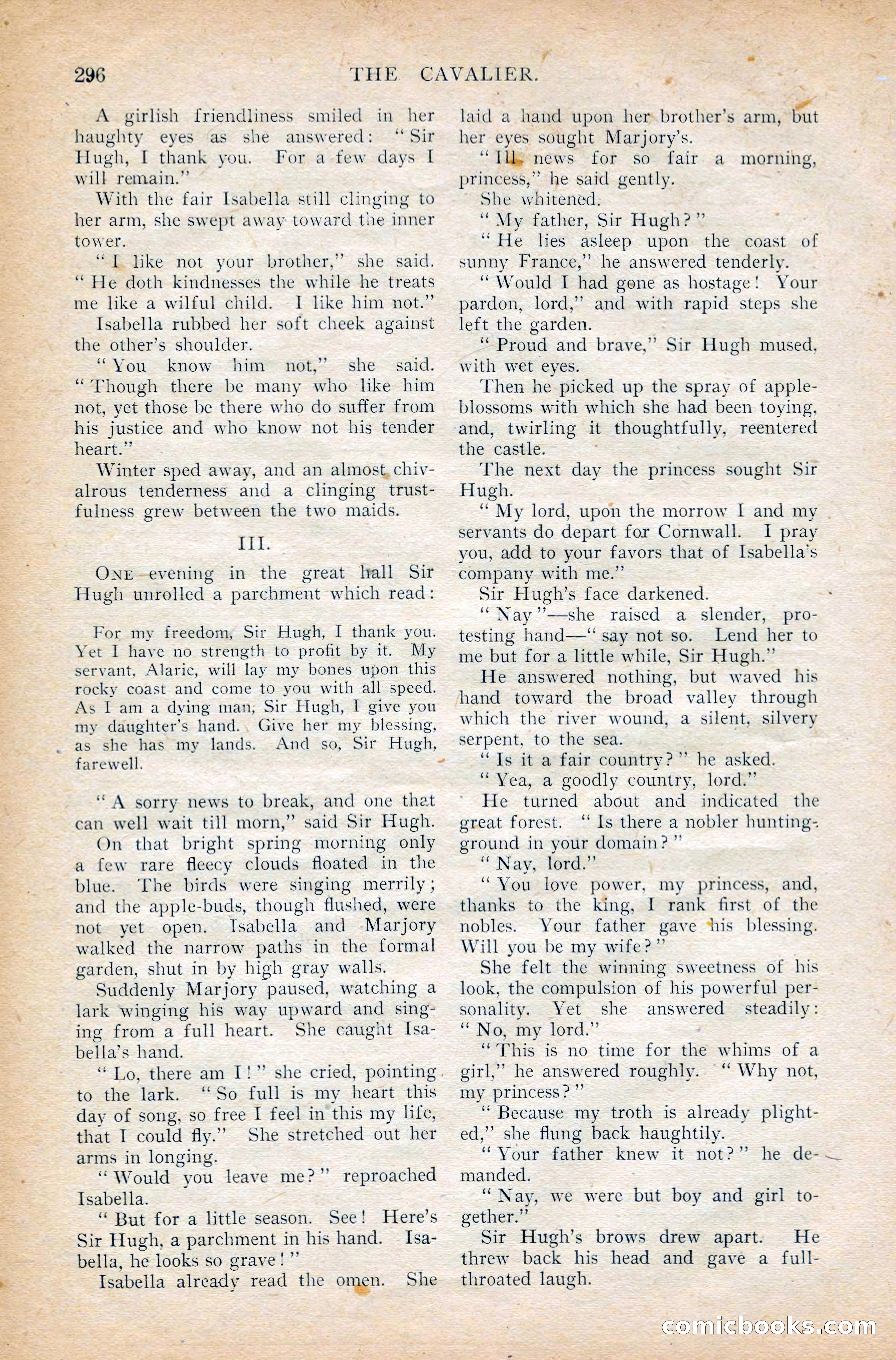 The Cavalier, March 1909 — page 106 of 201