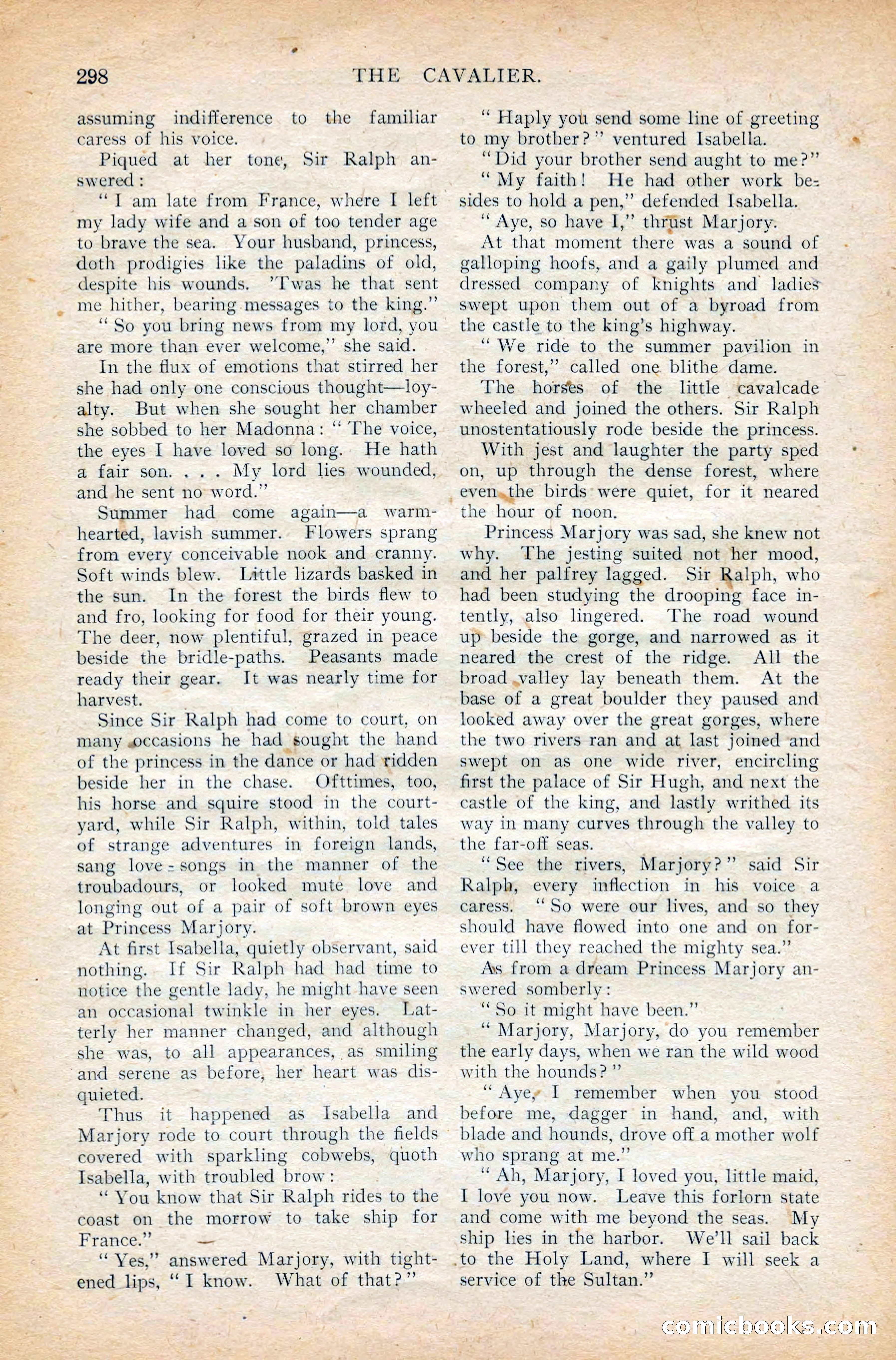 The Cavalier, March 1909 — page 108 of 201