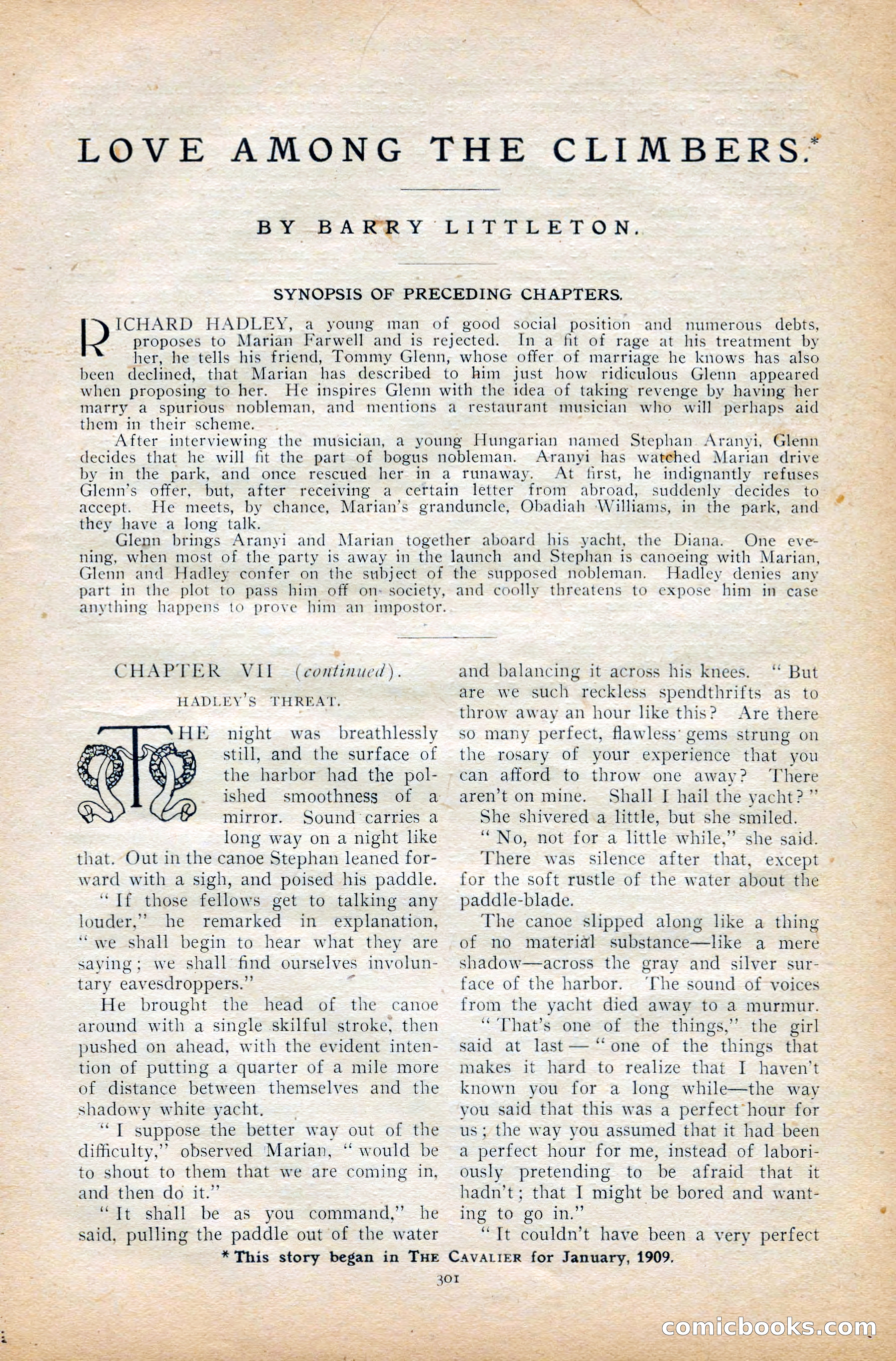 The Cavalier, March 1909 — page 111 of 201