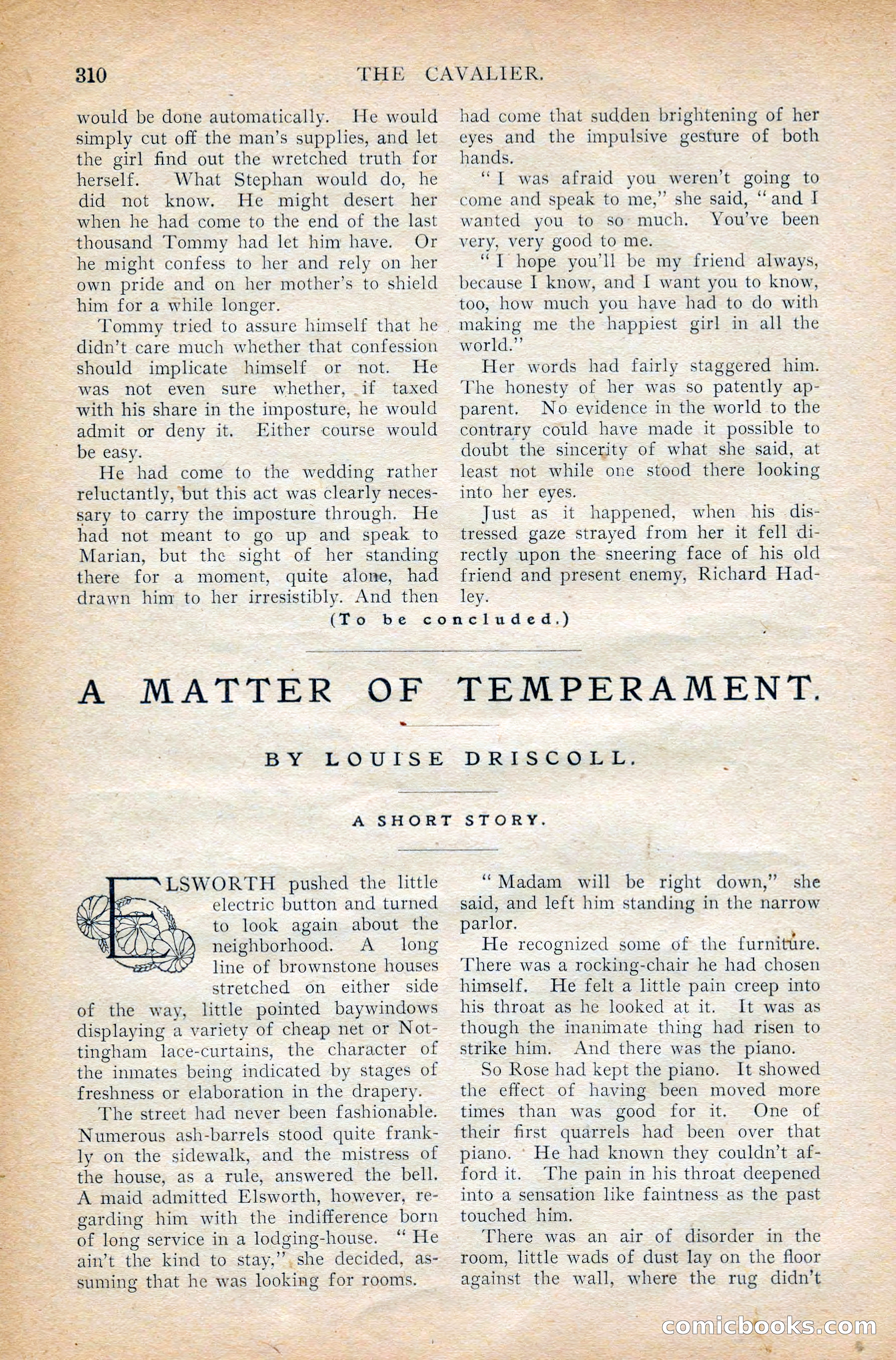 The Cavalier, March 1909 — page 120 of 201