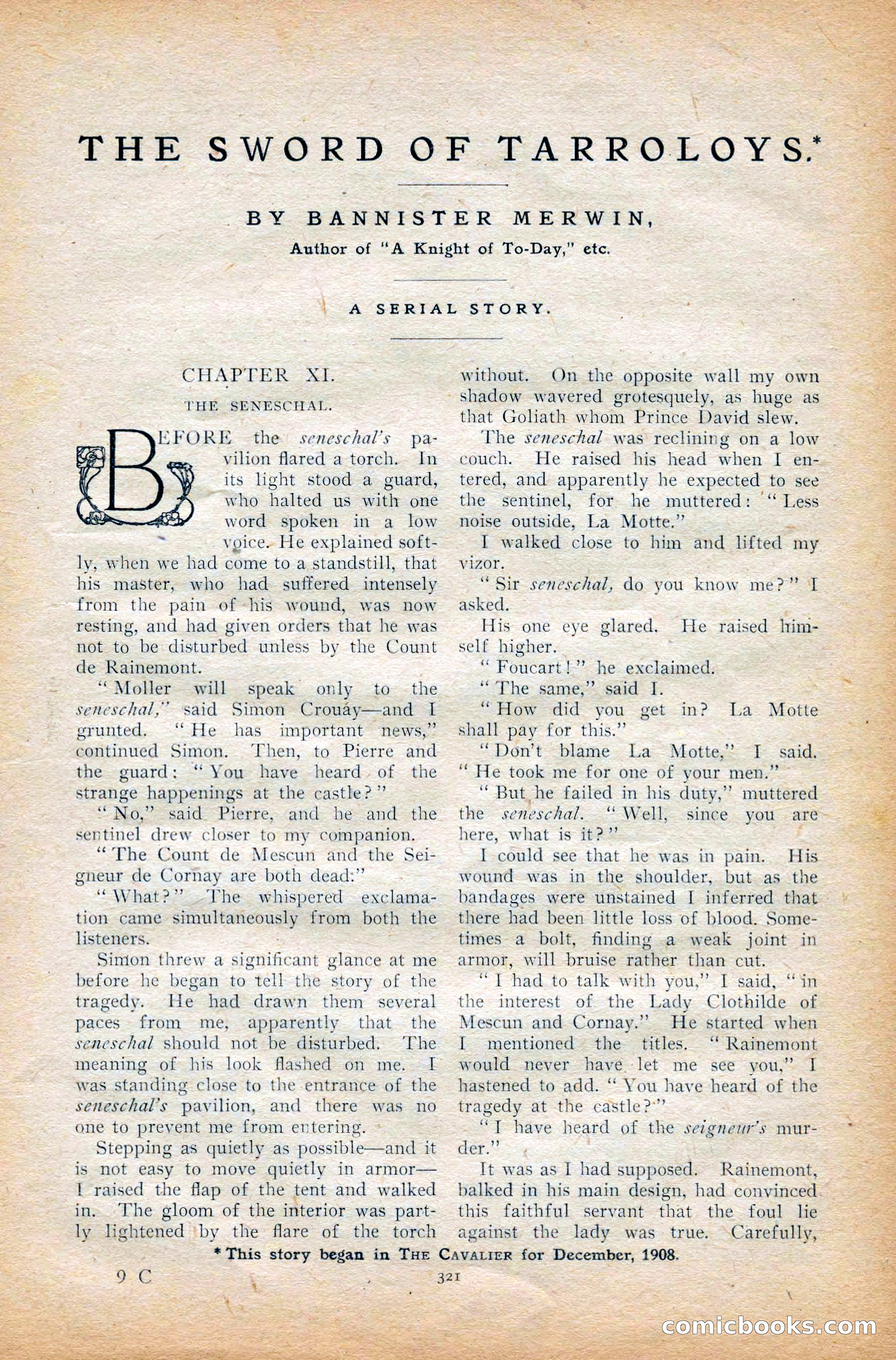 The Cavalier, March 1909 — page 131 of 201