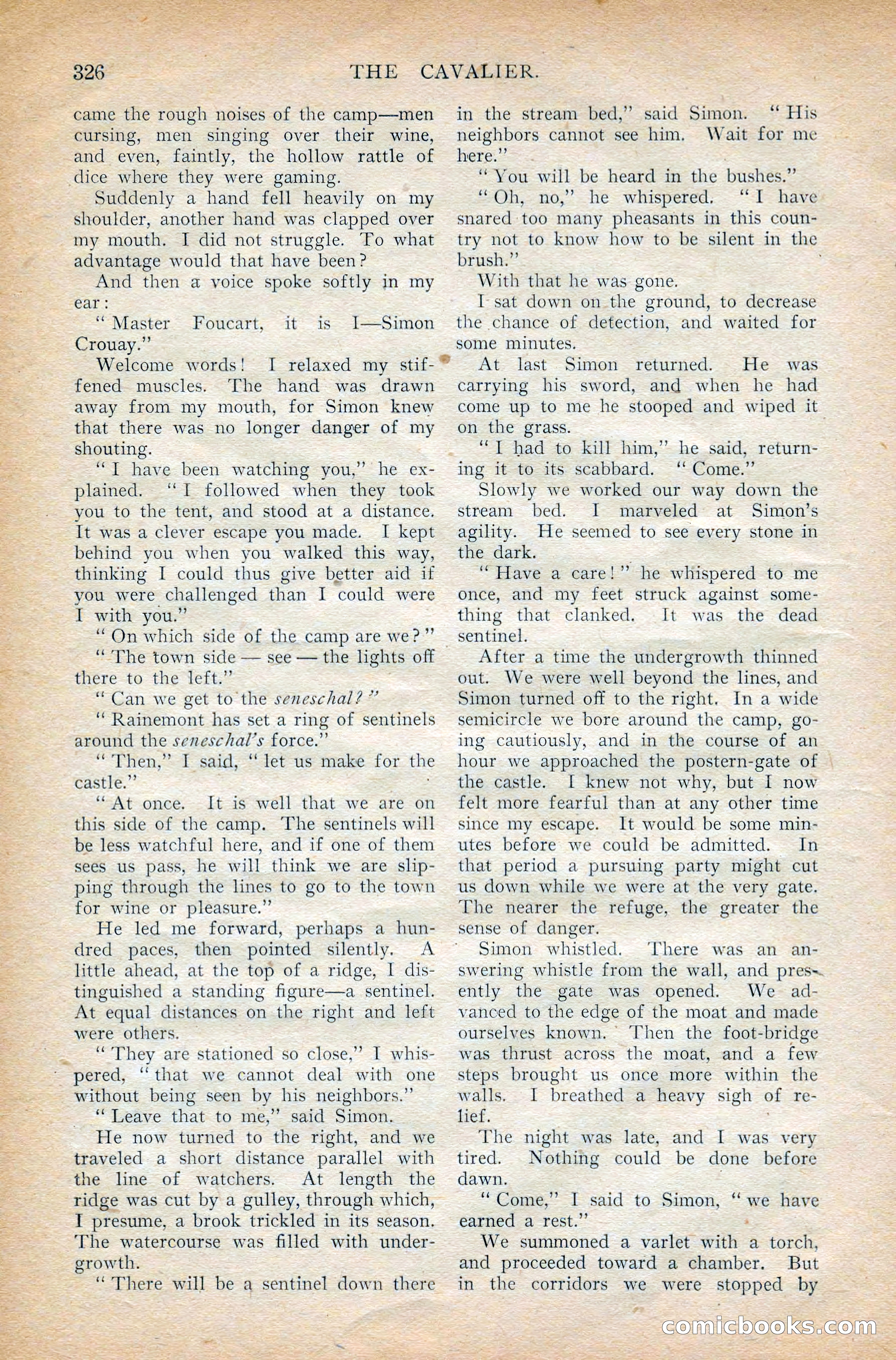 The Cavalier, March 1909 — page 136 of 201