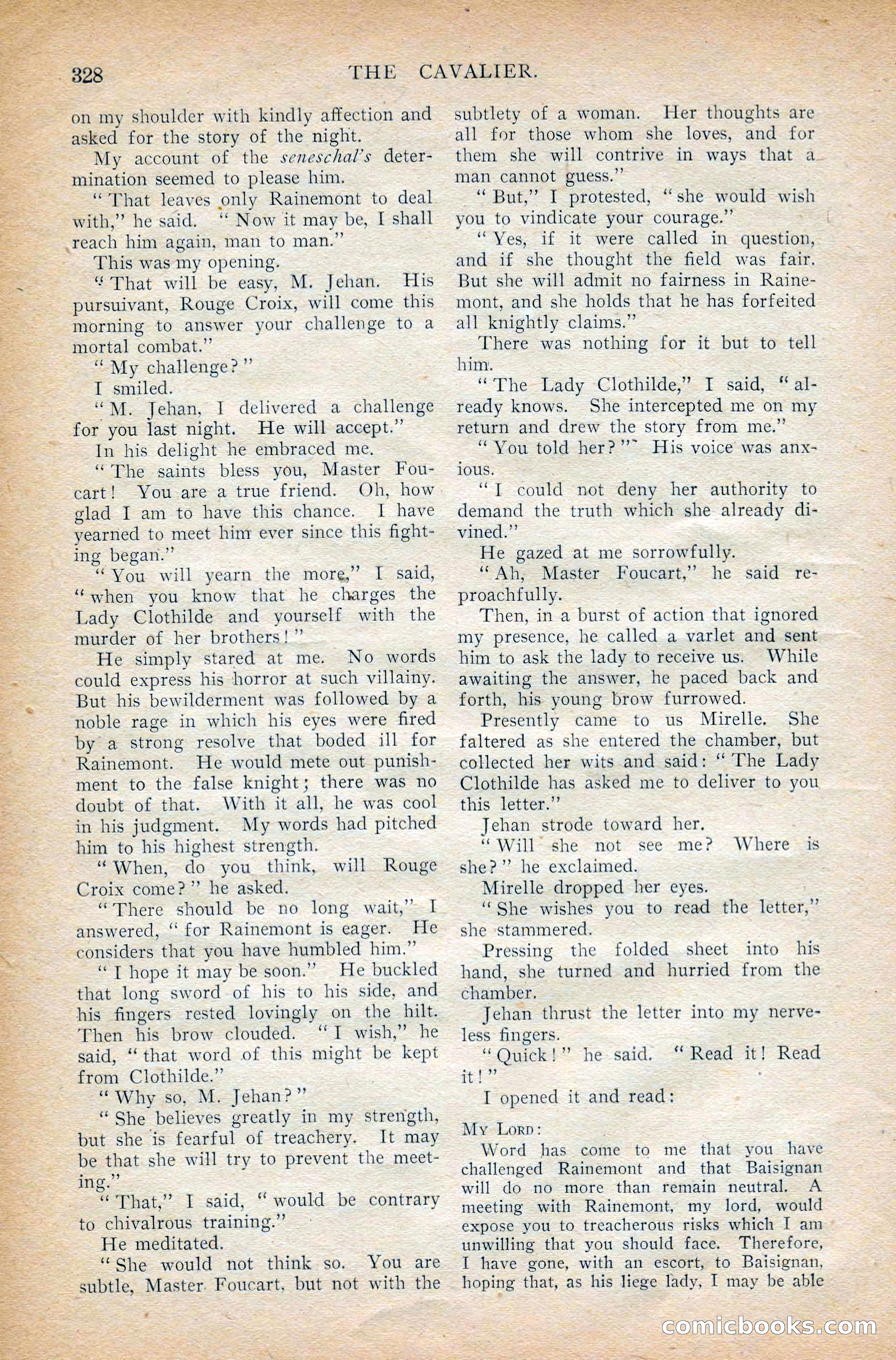 The Cavalier, March 1909 — page 138 of 201