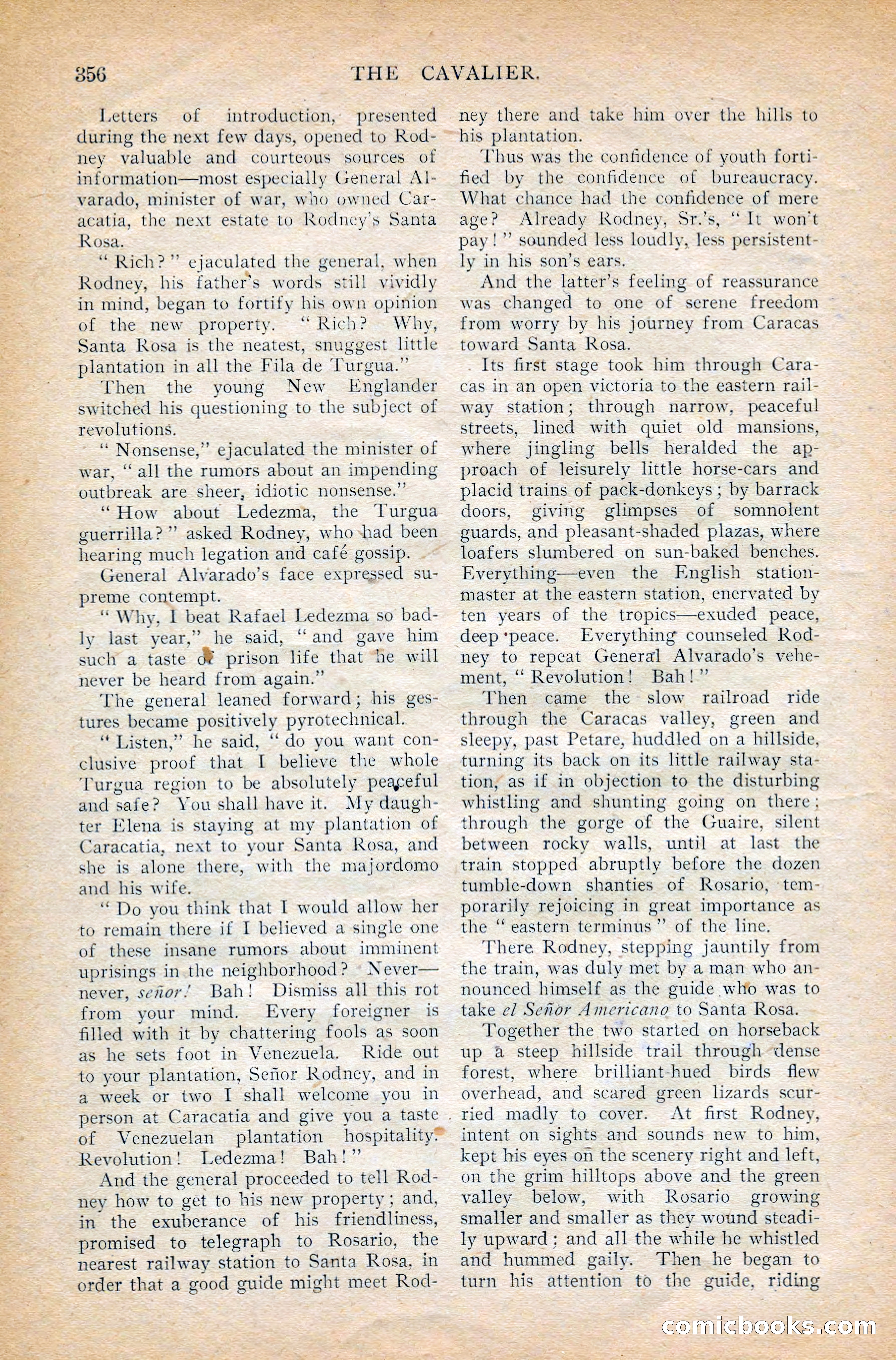 The Cavalier, March 1909 — page 166 of 201