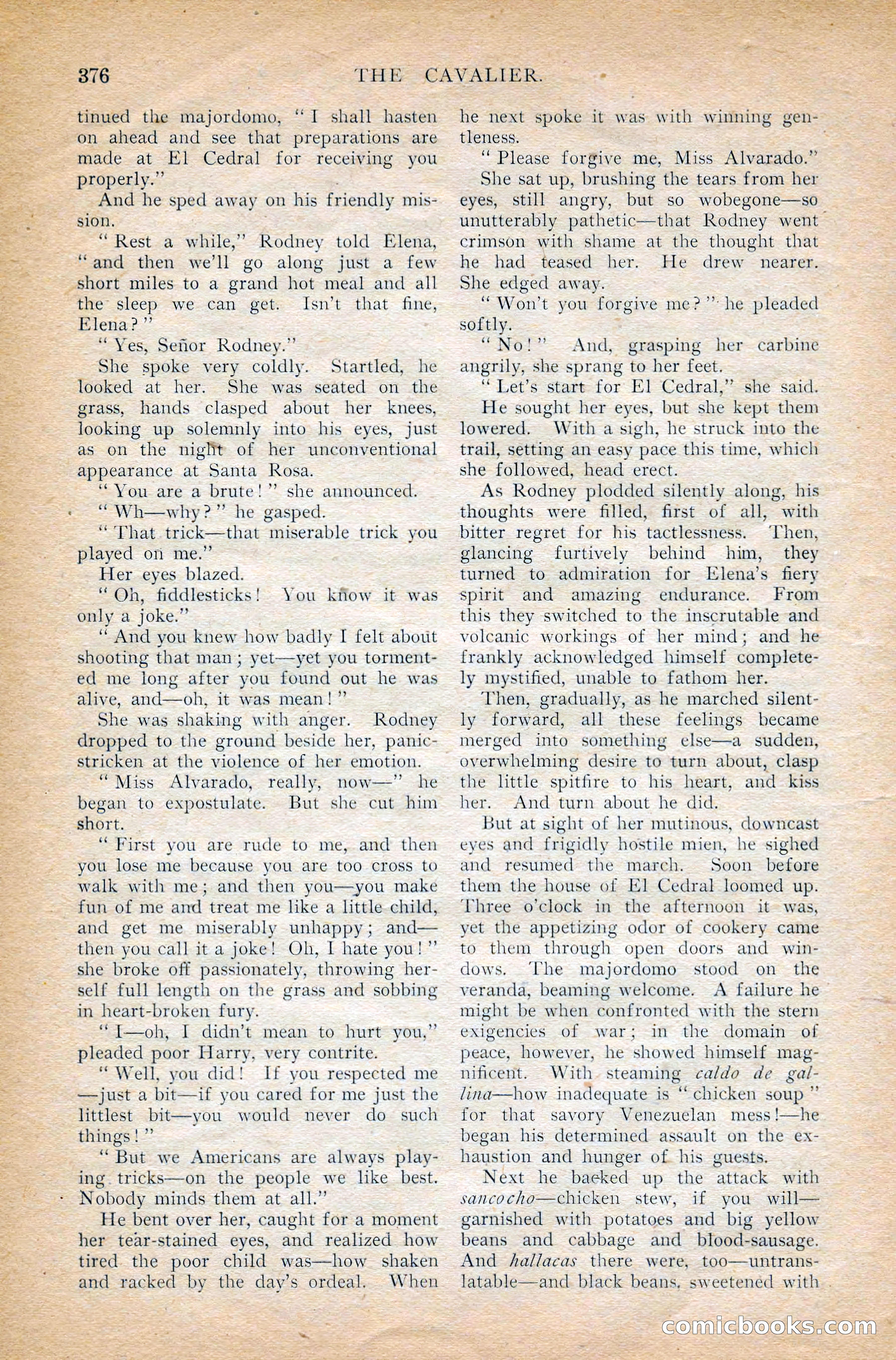 The Cavalier, March 1909 — page 186 of 201