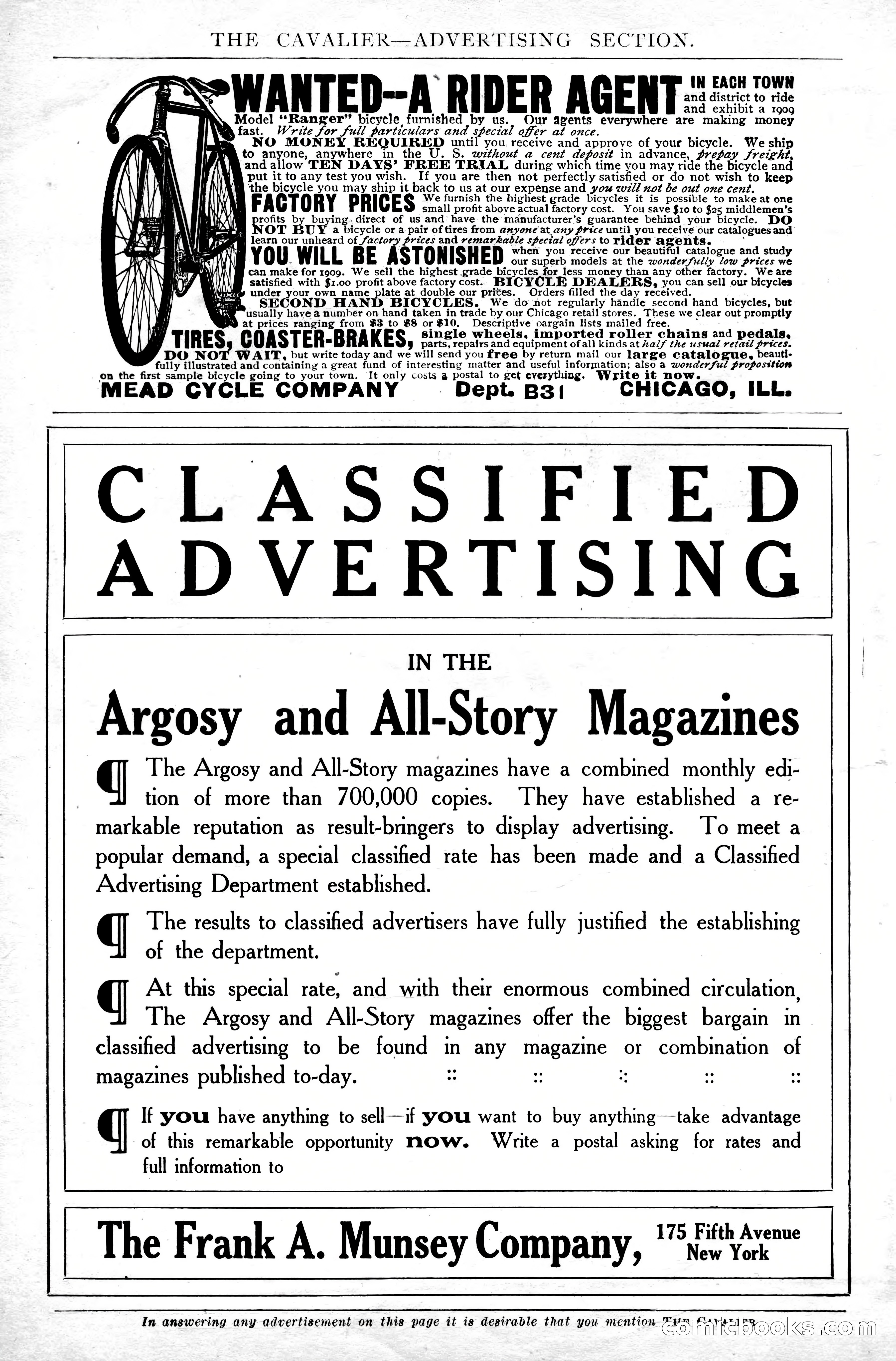 The Cavalier, March 1909 — page 196 of 201