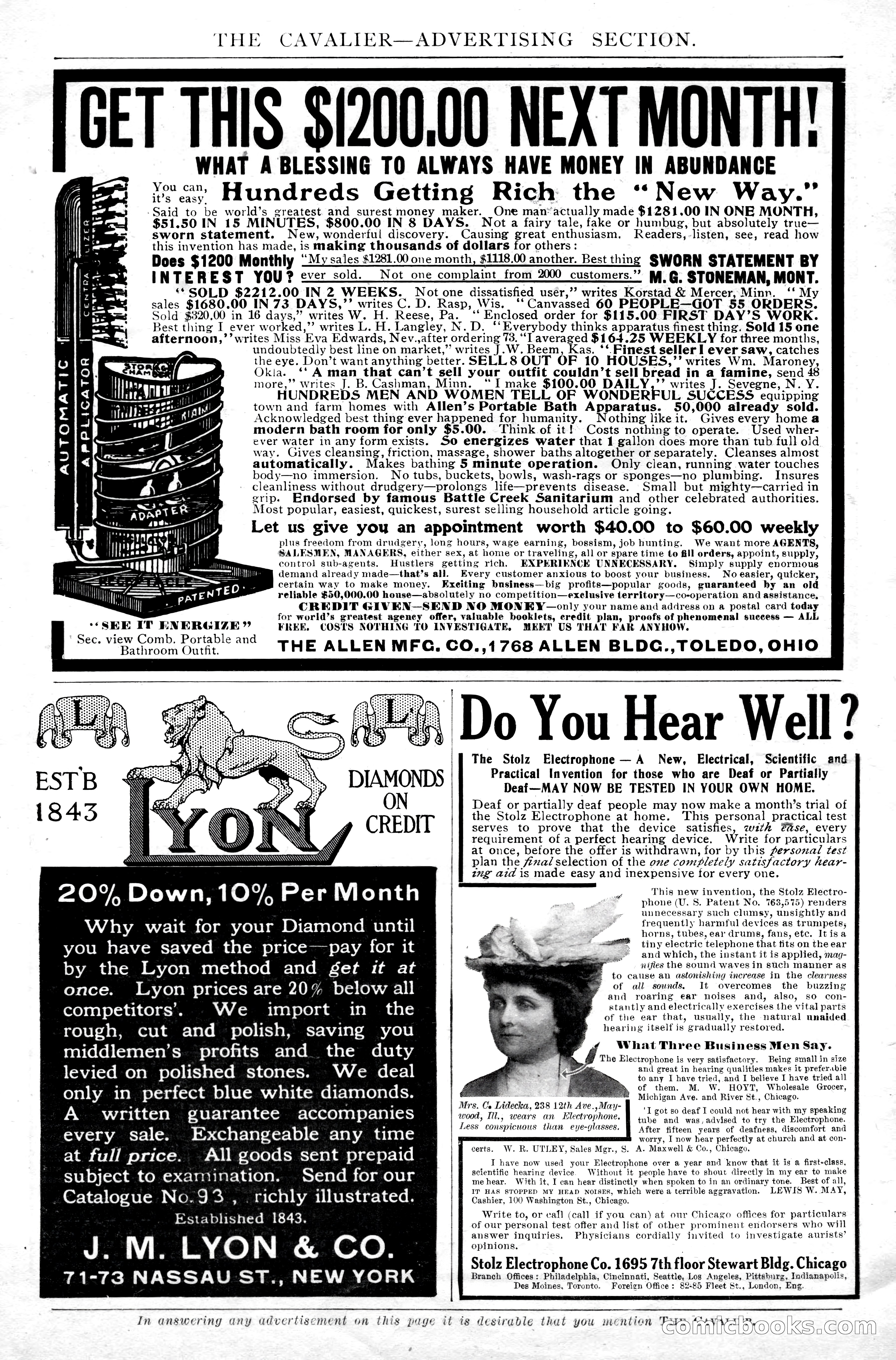 The Cavalier, March 1909 — page 198 of 201