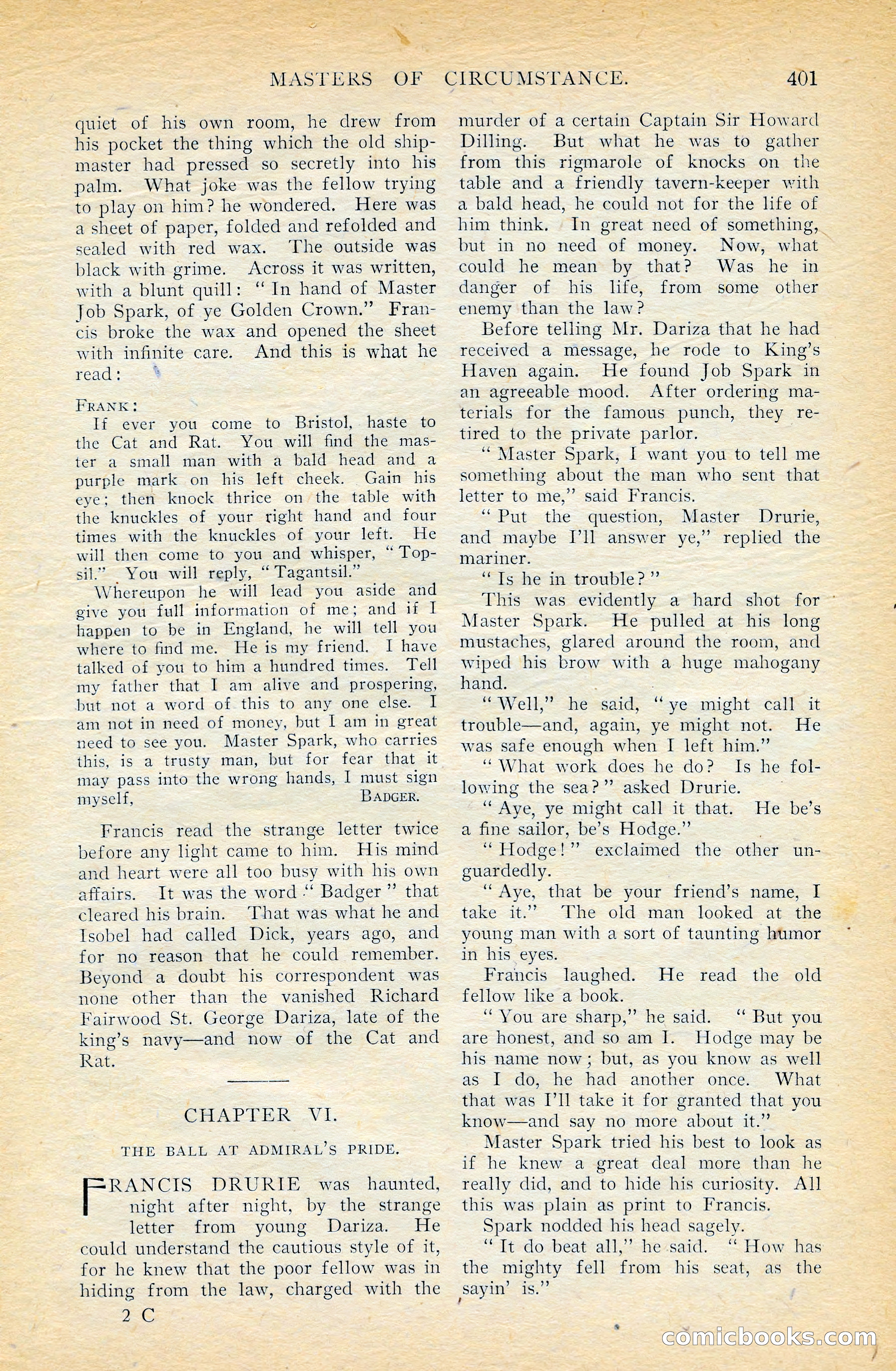 The Cavalier, April 1909 — page 19 of 201