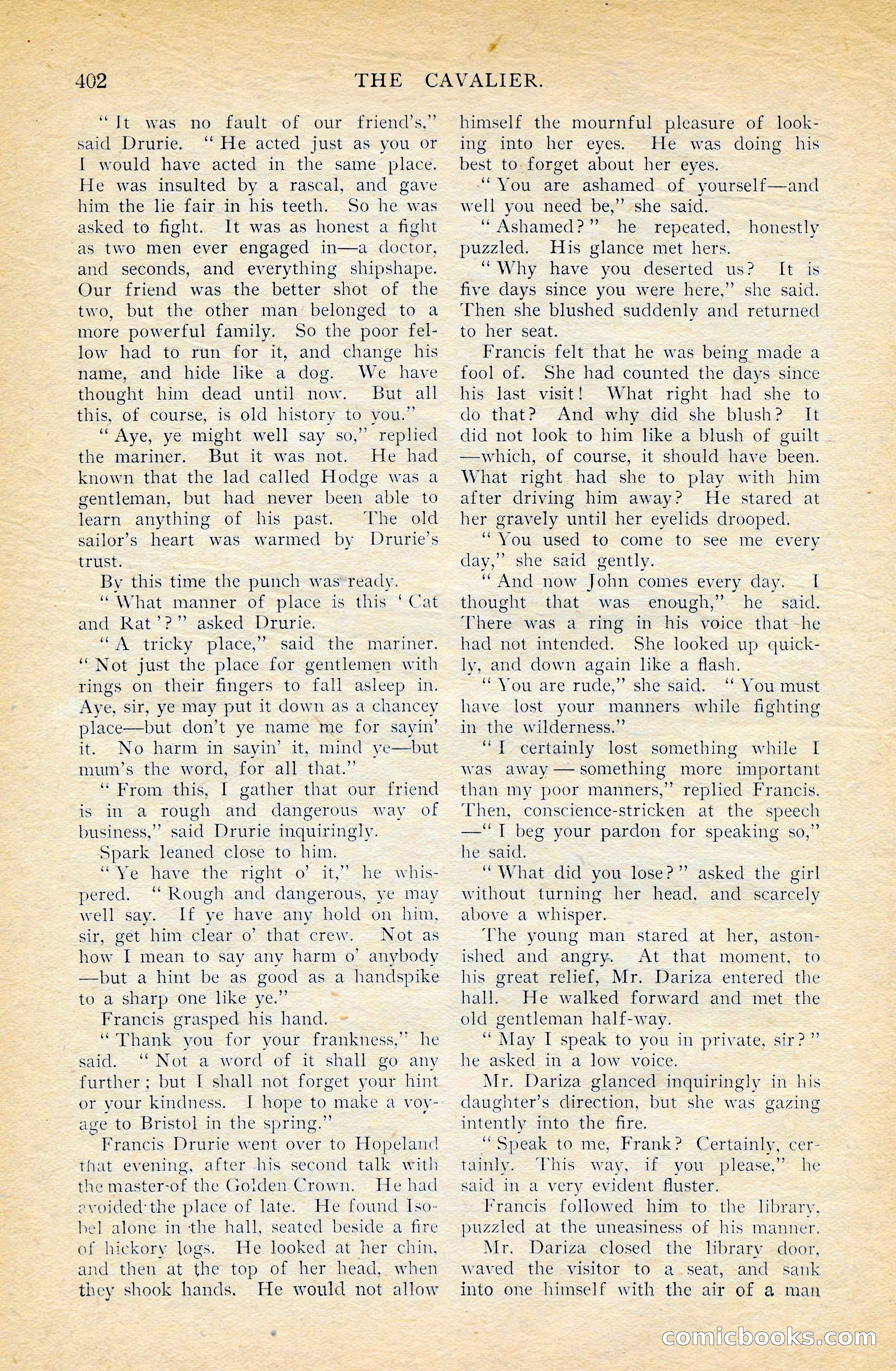 The Cavalier, April 1909 — page 20 of 201