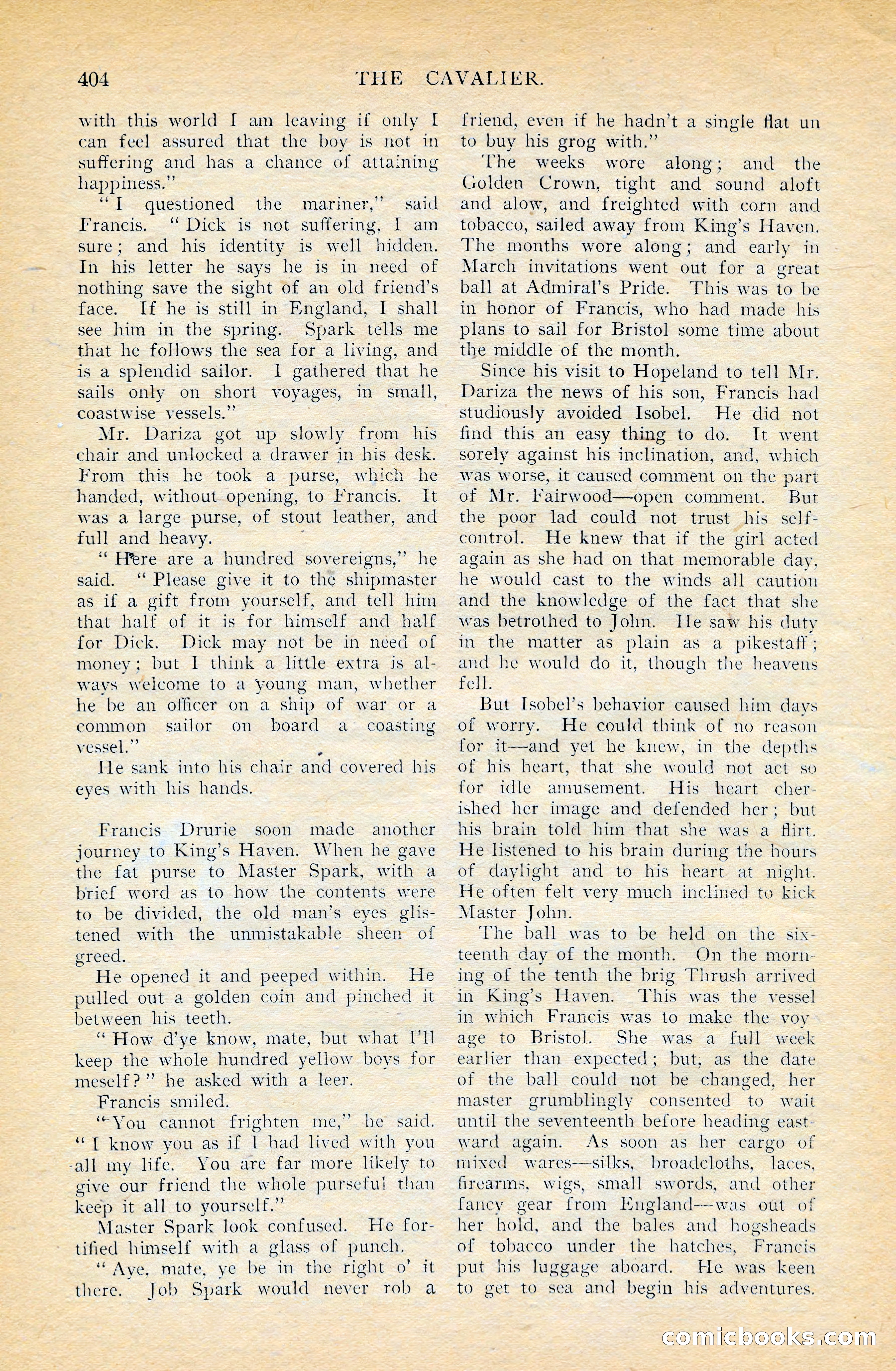 The Cavalier, April 1909 — page 22 of 201