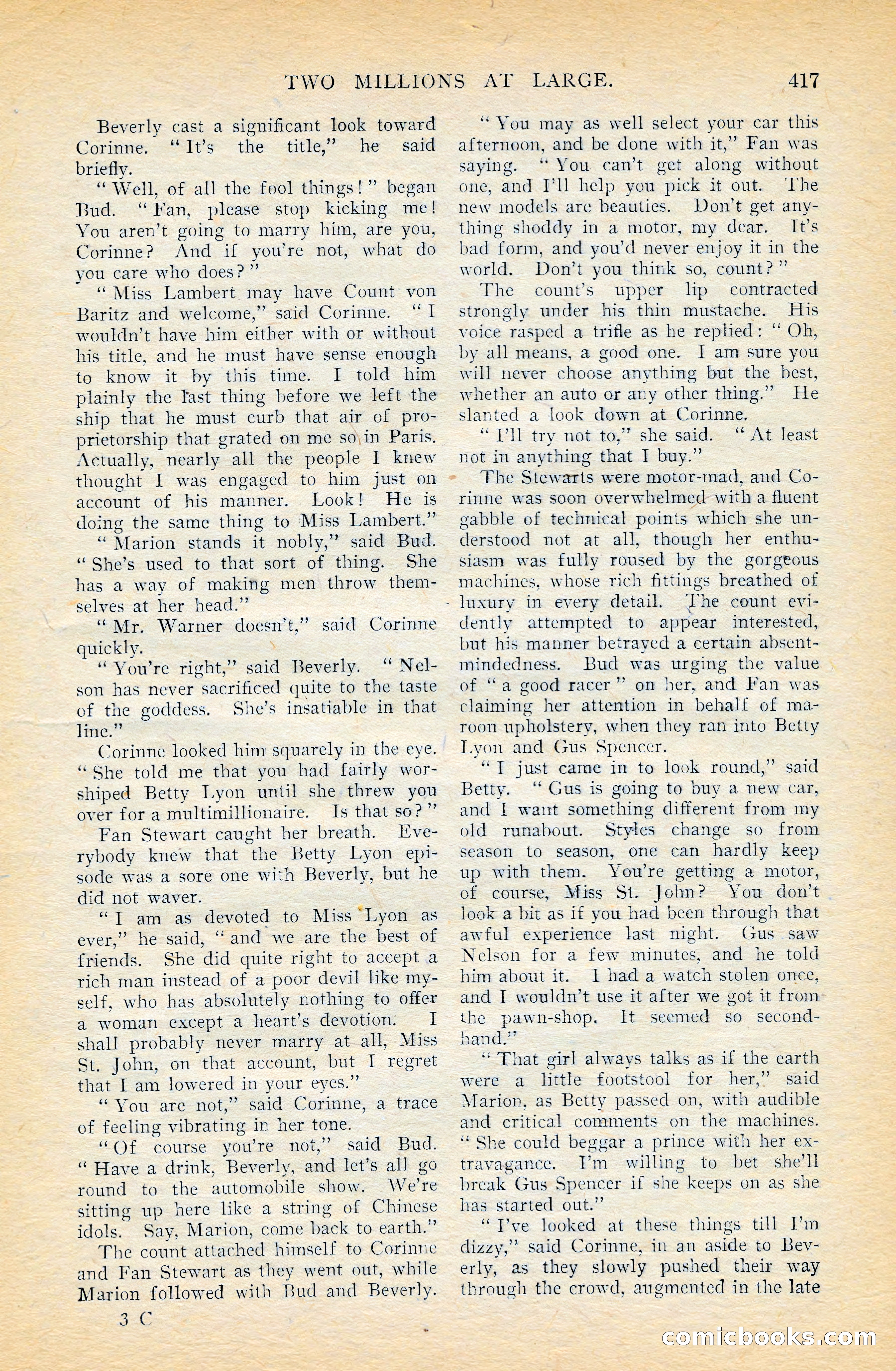 The Cavalier, April 1909 — page 35 of 201
