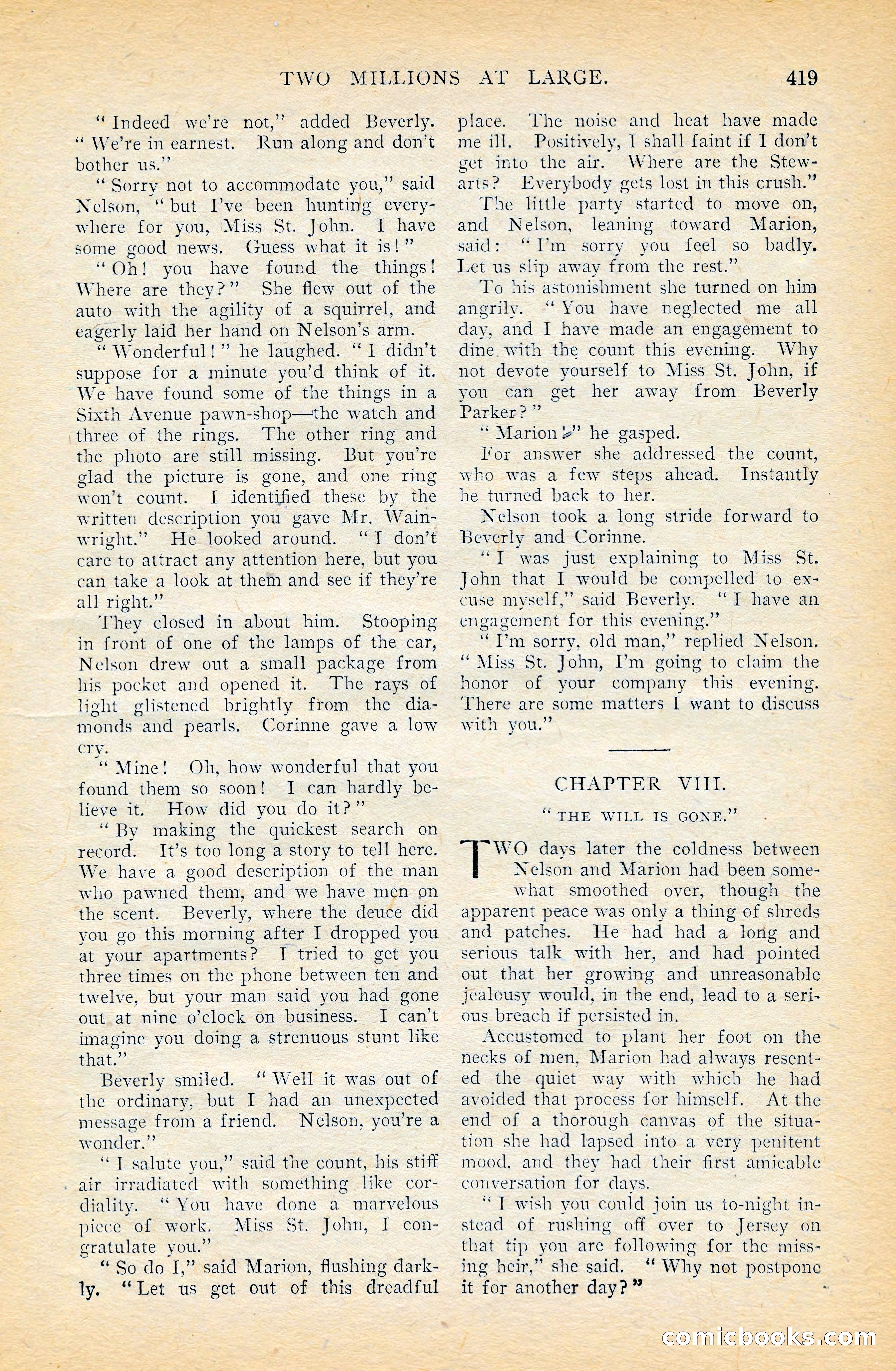 The Cavalier, April 1909 — page 37 of 201