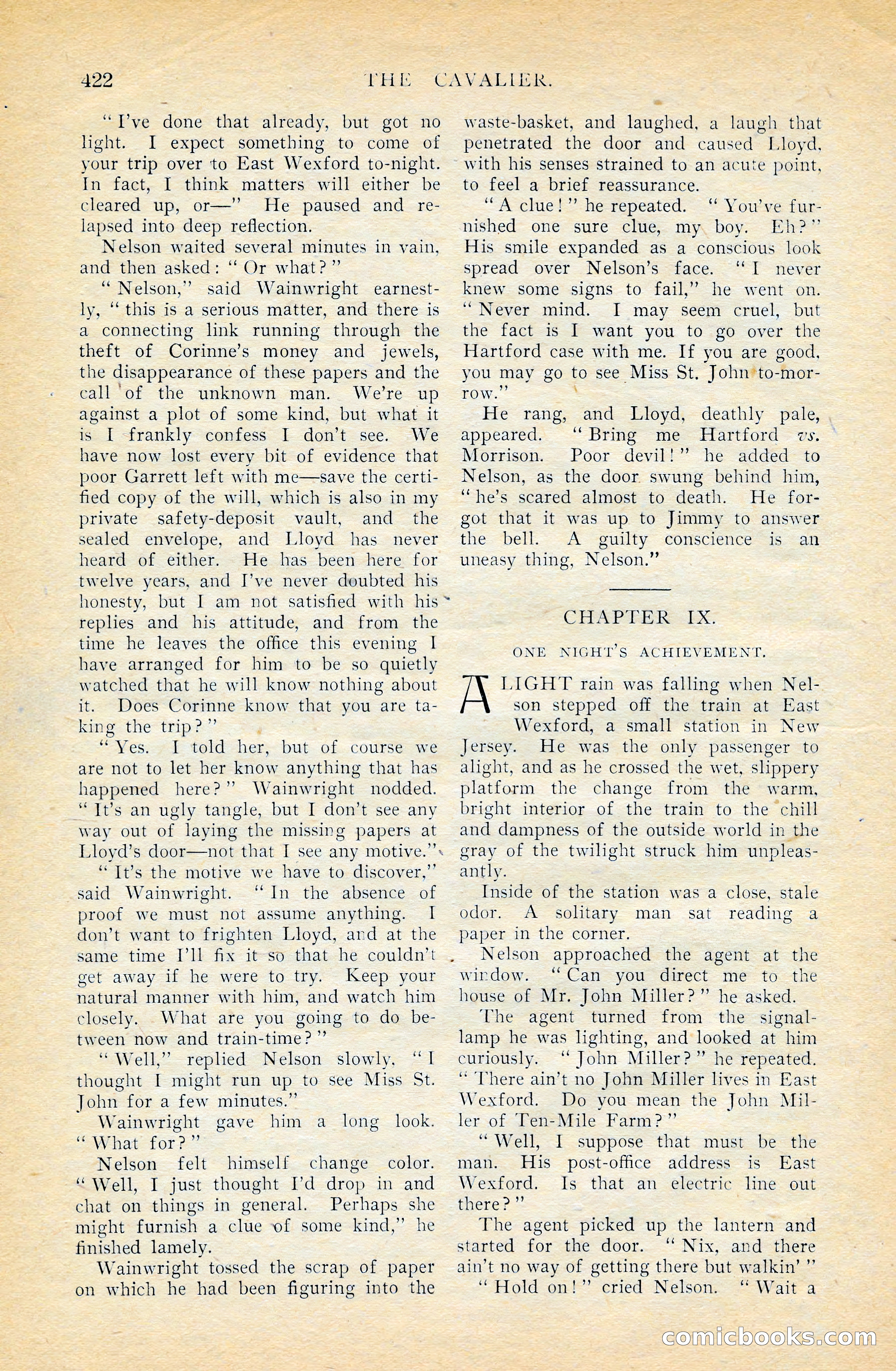 The Cavalier, April 1909 — page 40 of 201