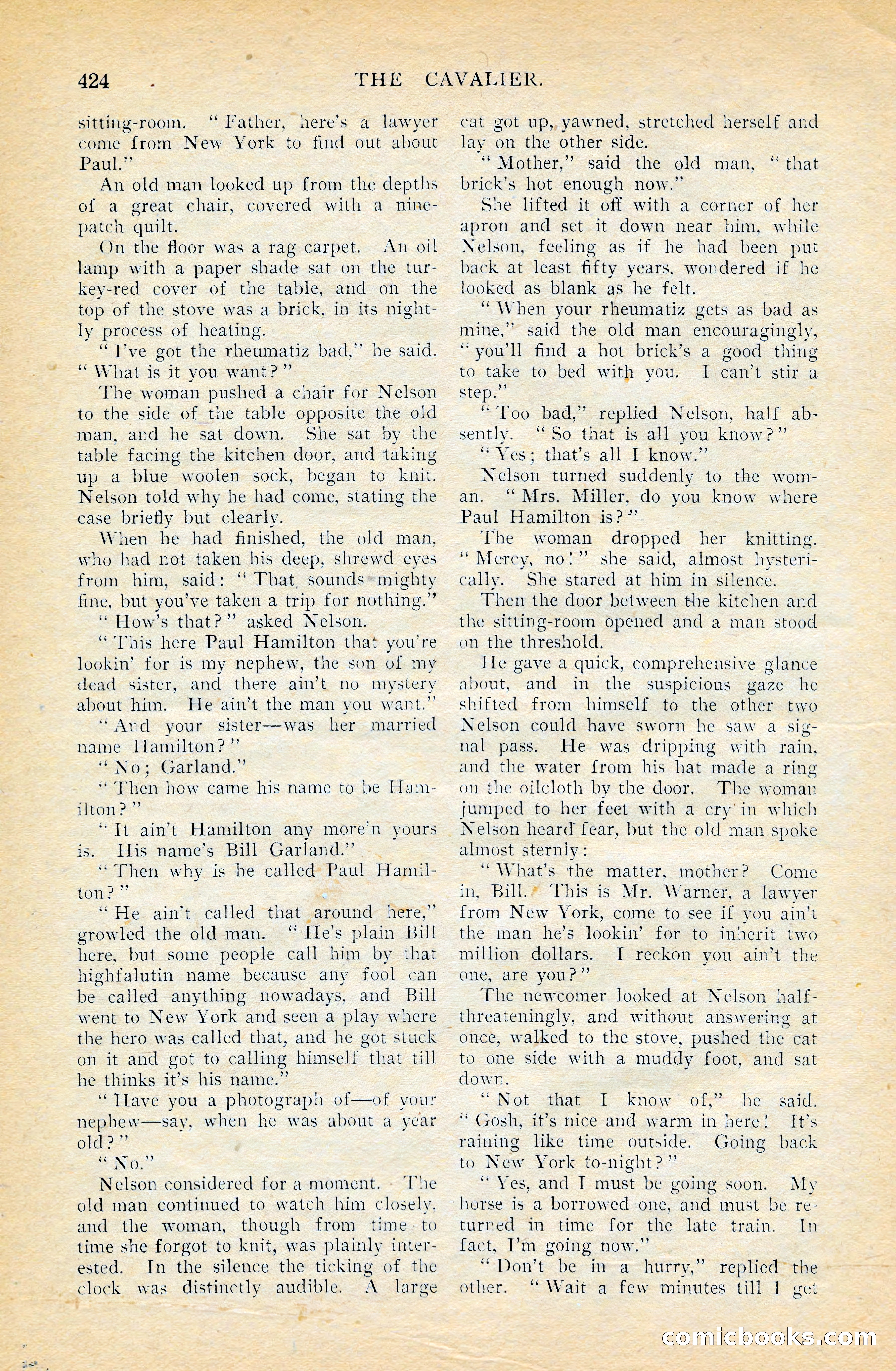 The Cavalier, April 1909 — page 42 of 201