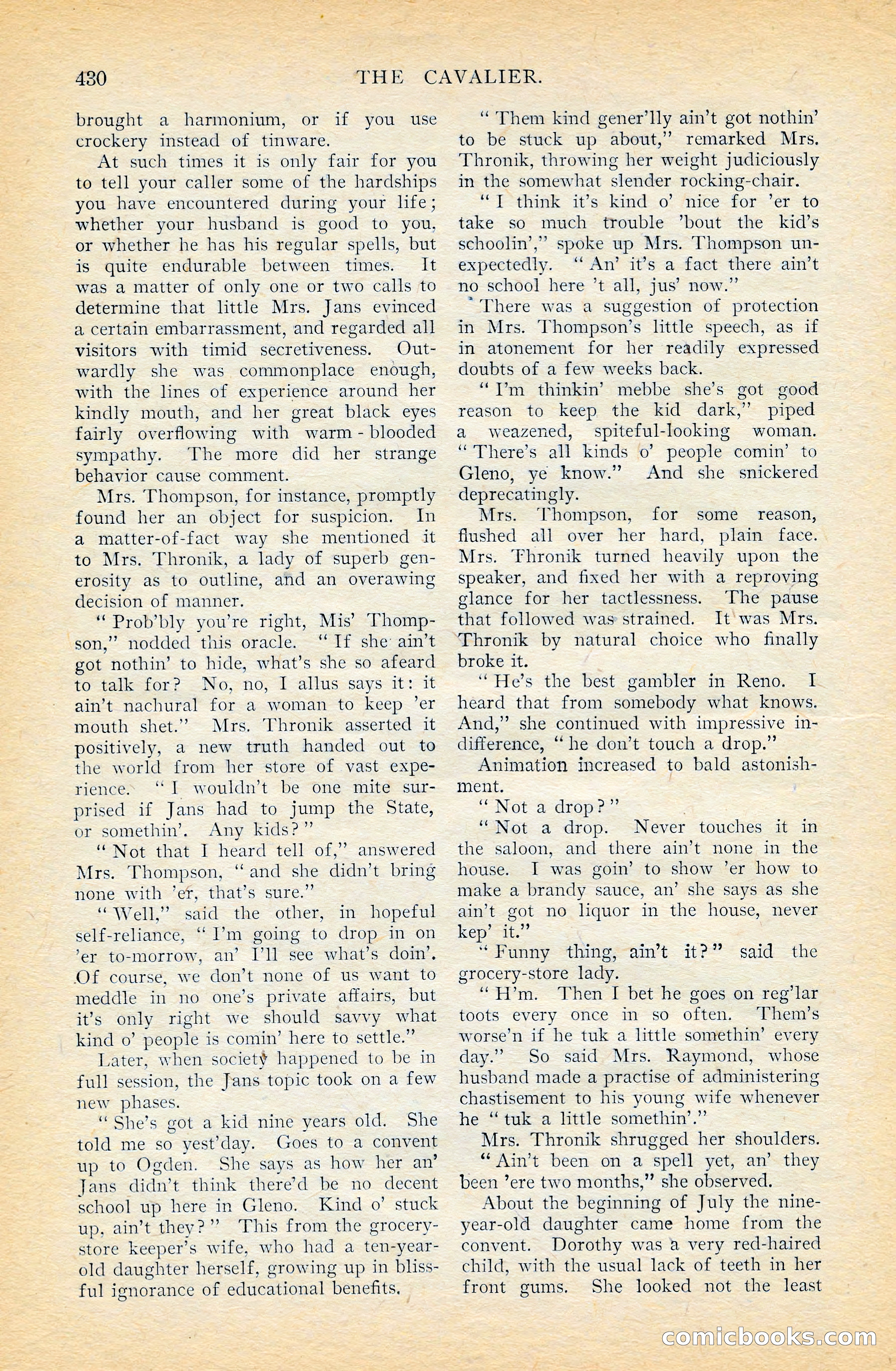 The Cavalier, April 1909 — page 48 of 201