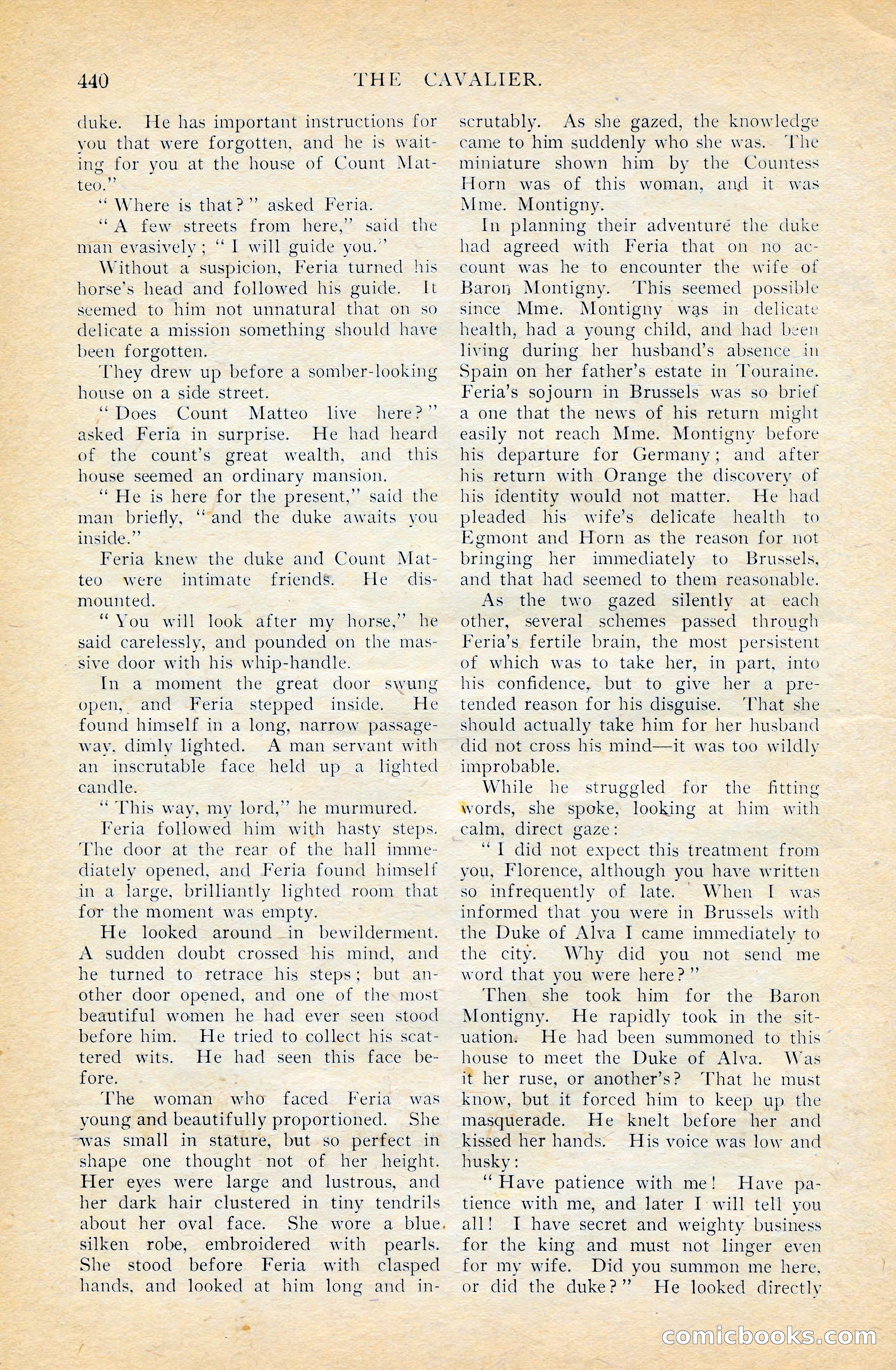 The Cavalier, April 1909 — page 58 of 201