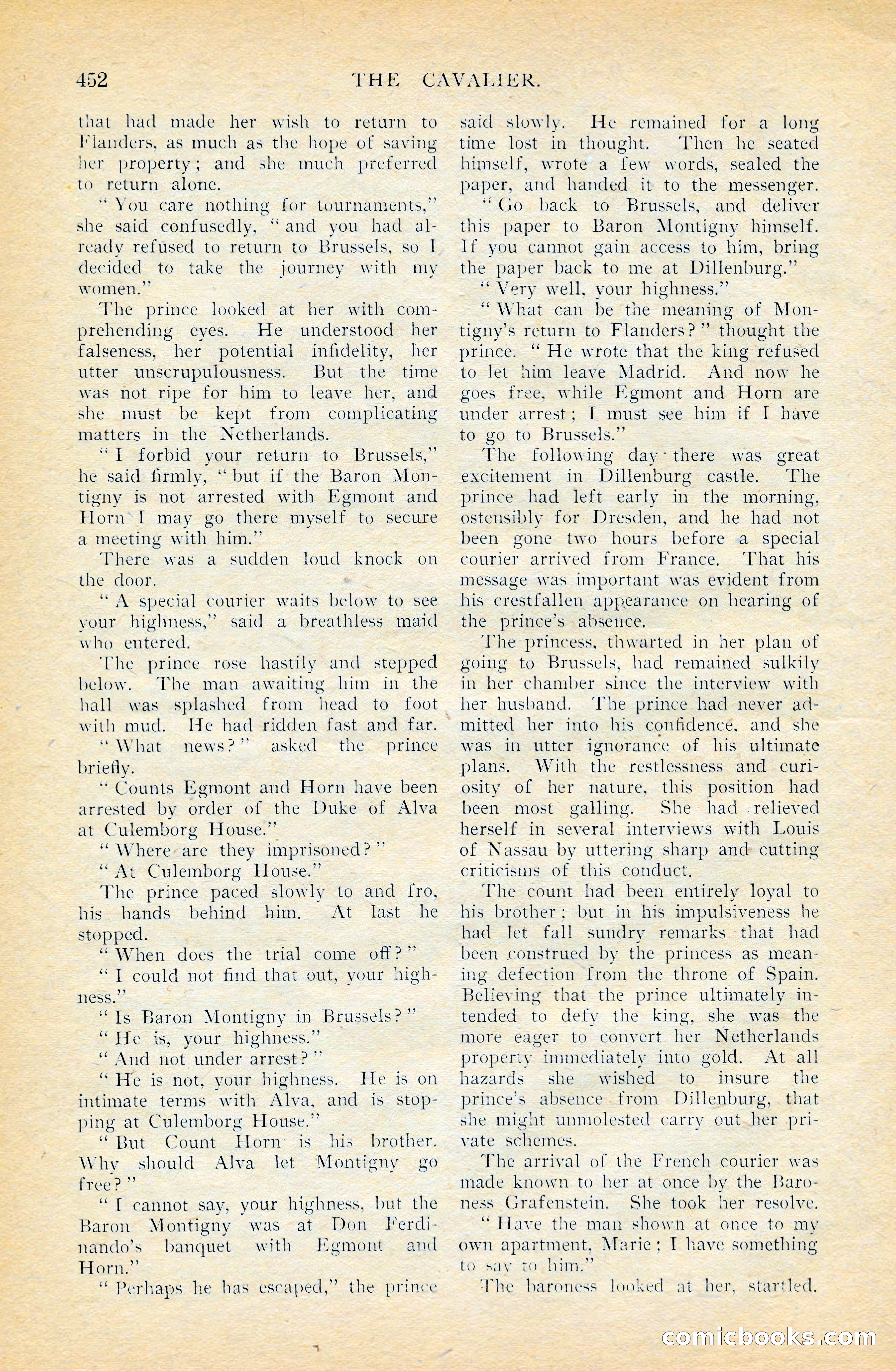 The Cavalier, April 1909 — page 70 of 201