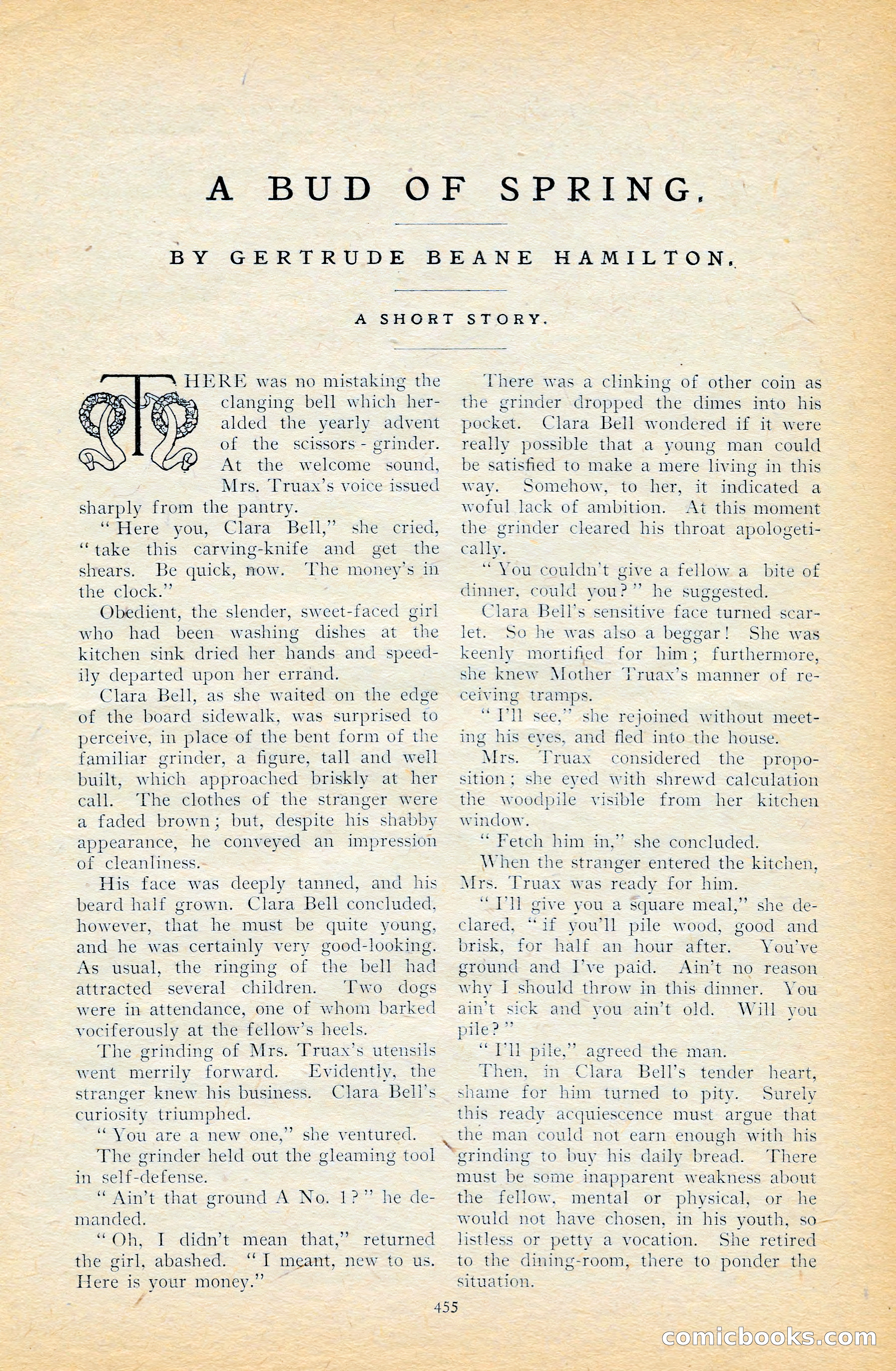 The Cavalier, April 1909 — page 73 of 201
