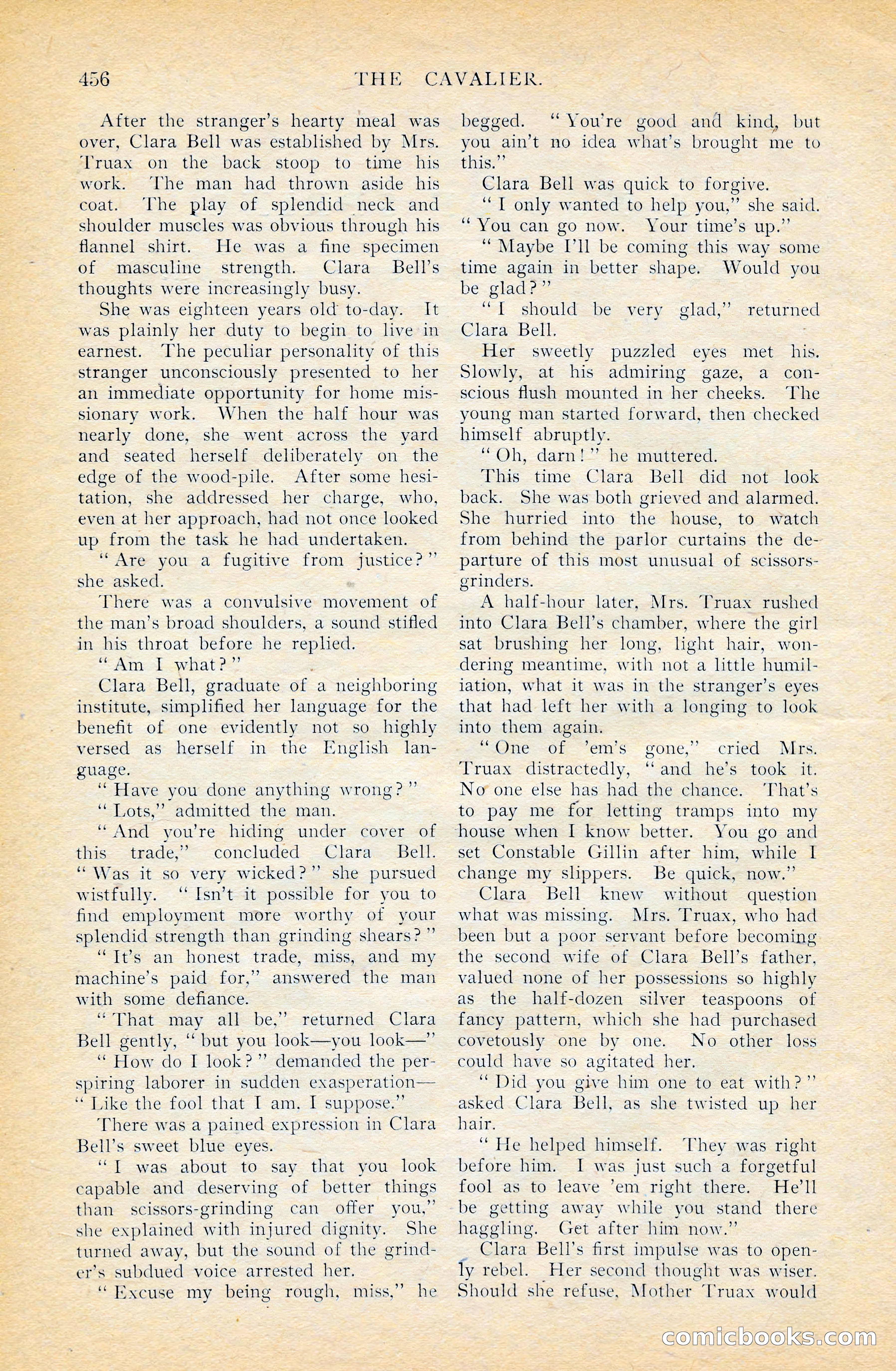 The Cavalier, April 1909 — page 74 of 201