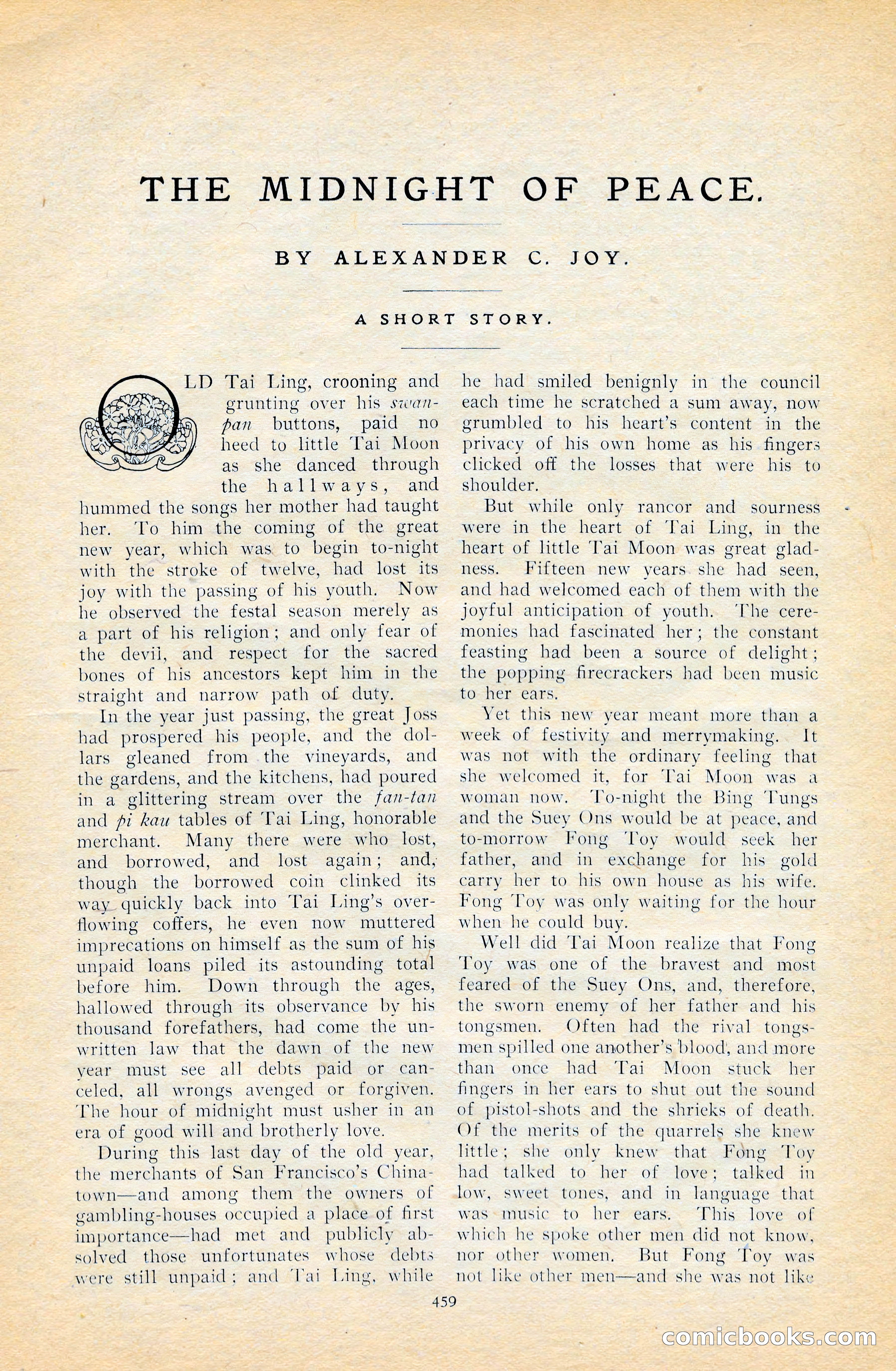 The Cavalier, April 1909 — page 77 of 201