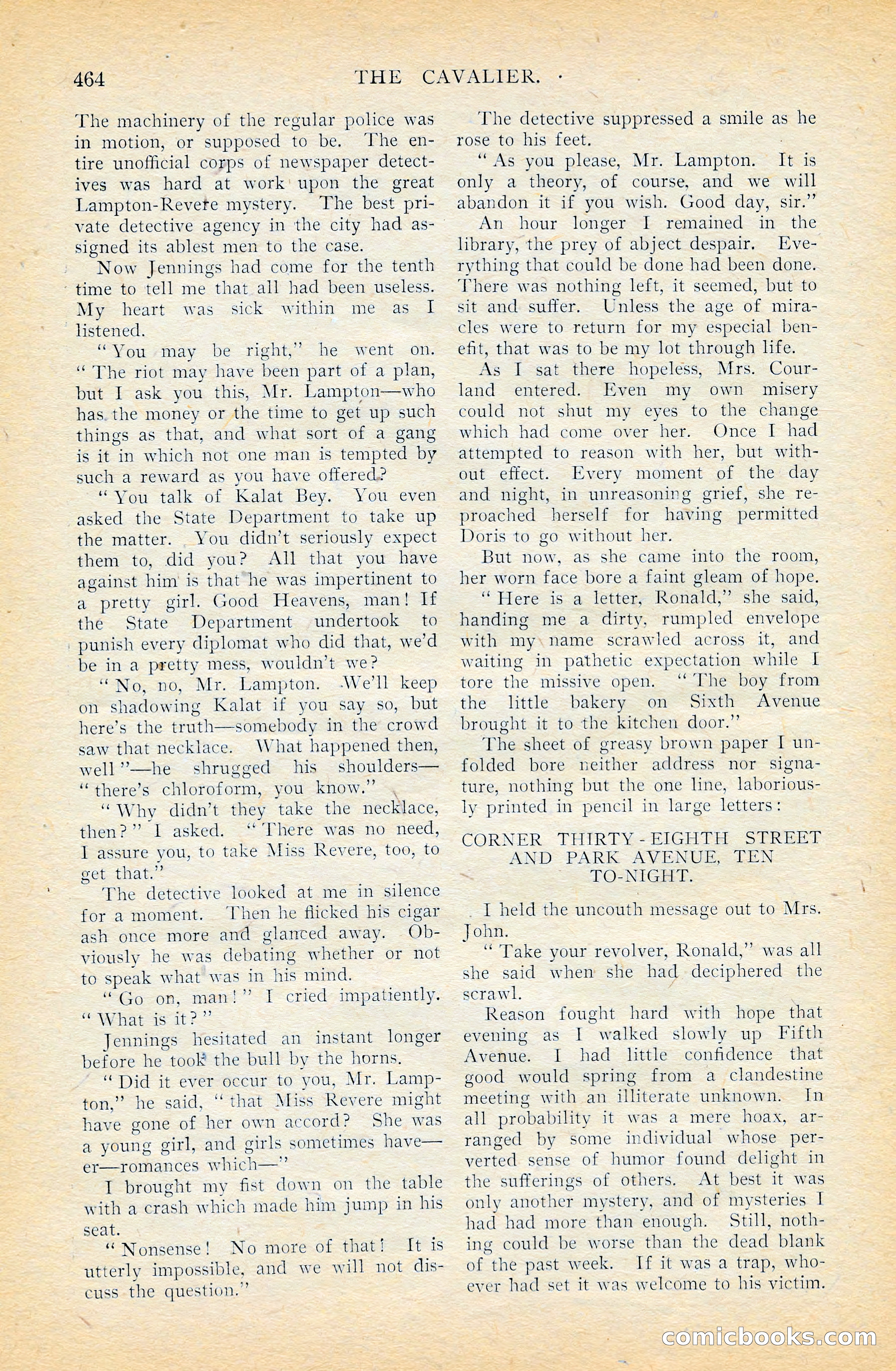 The Cavalier, April 1909 — page 82 of 201