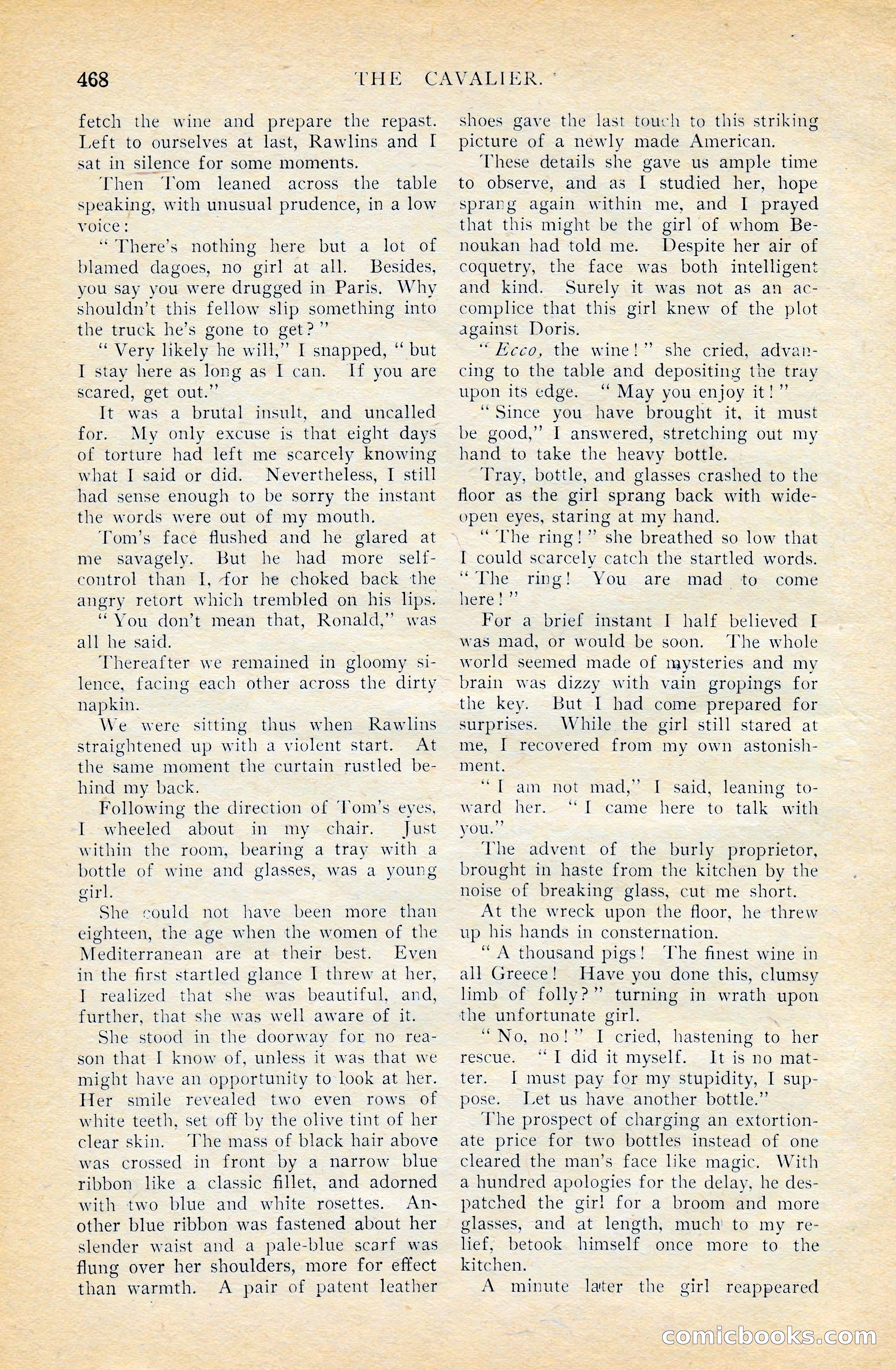 The Cavalier, April 1909 — page 86 of 201