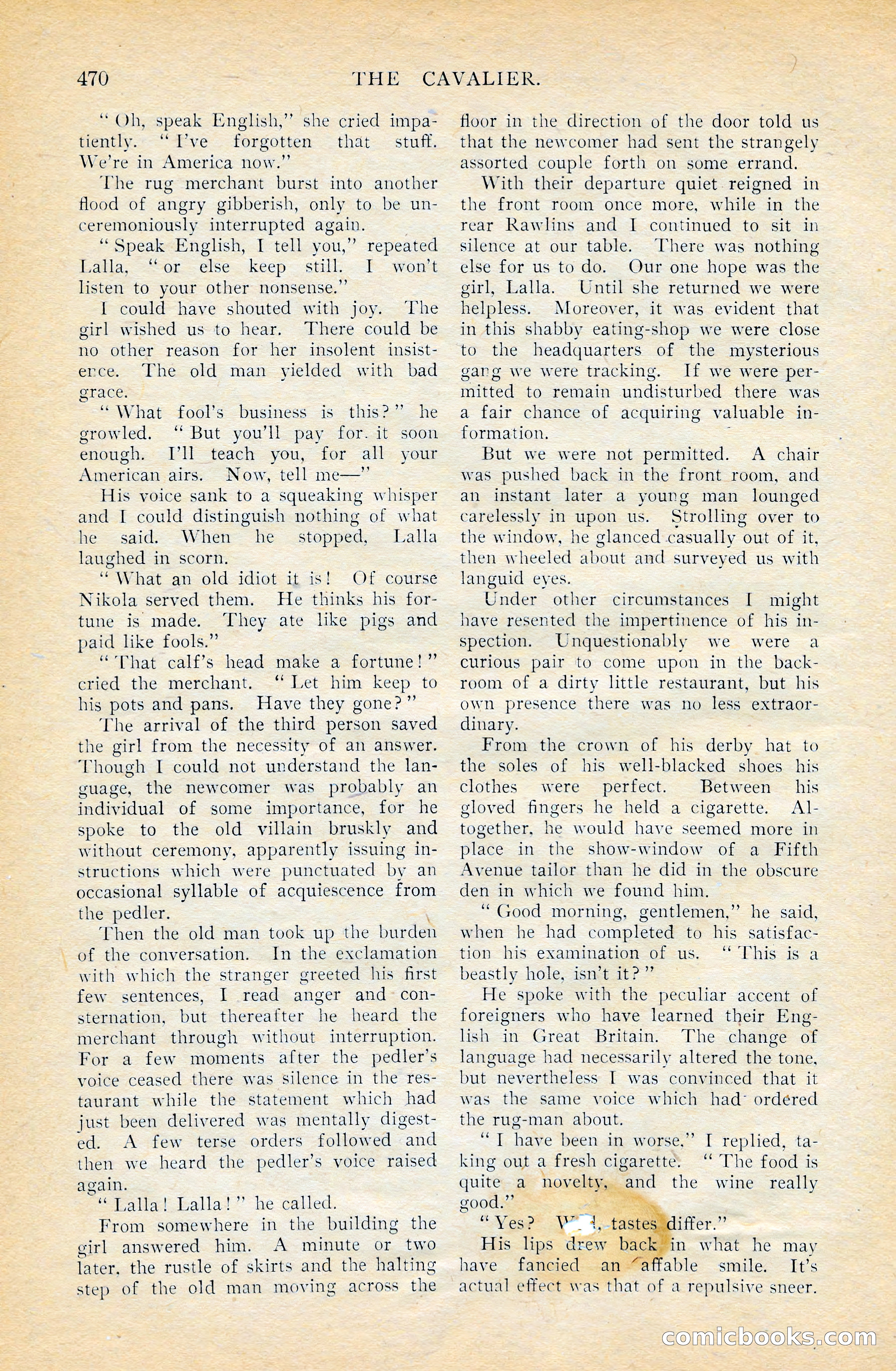 The Cavalier, April 1909 — page 88 of 201