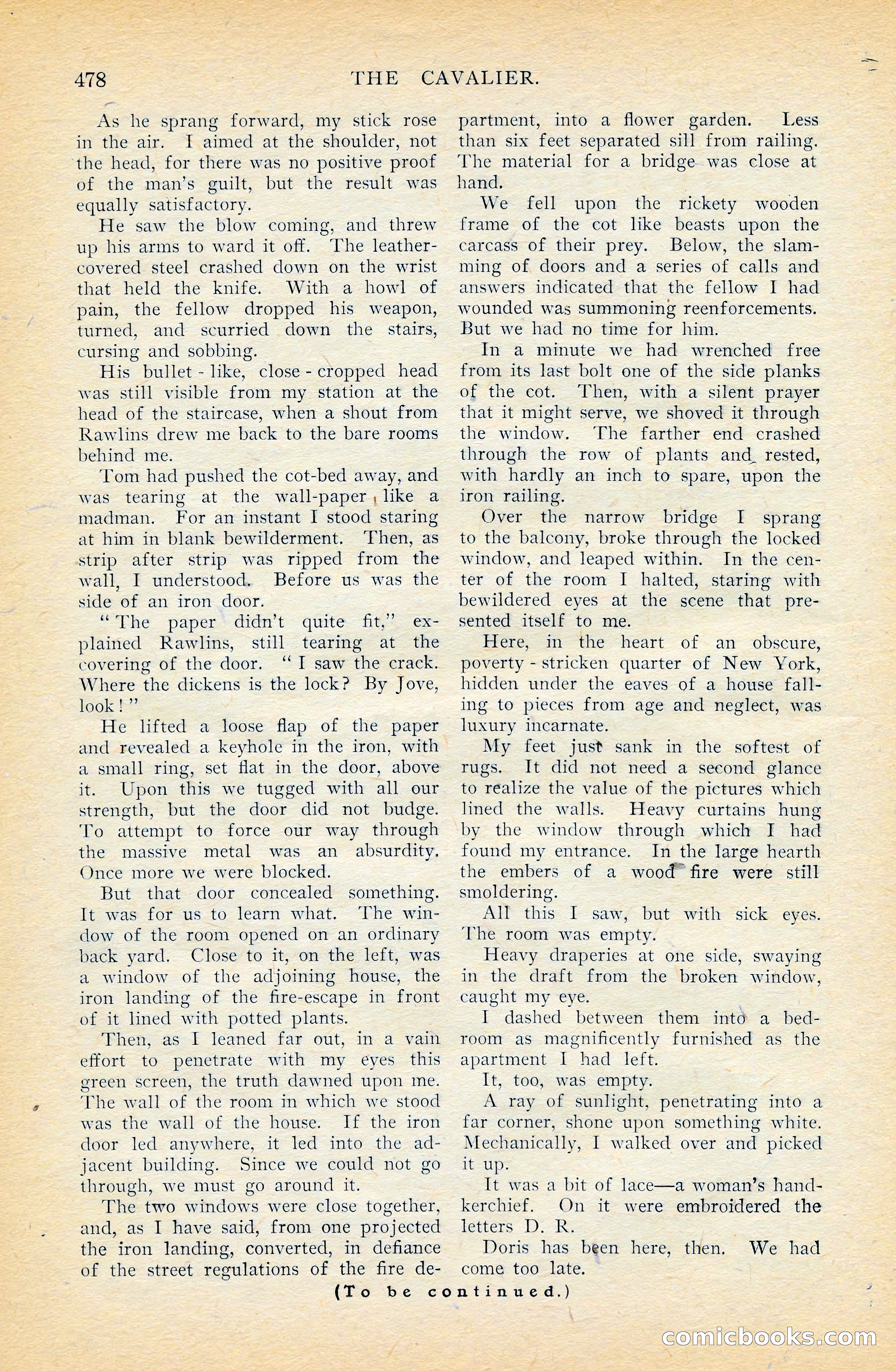 The Cavalier, April 1909 — page 96 of 201
