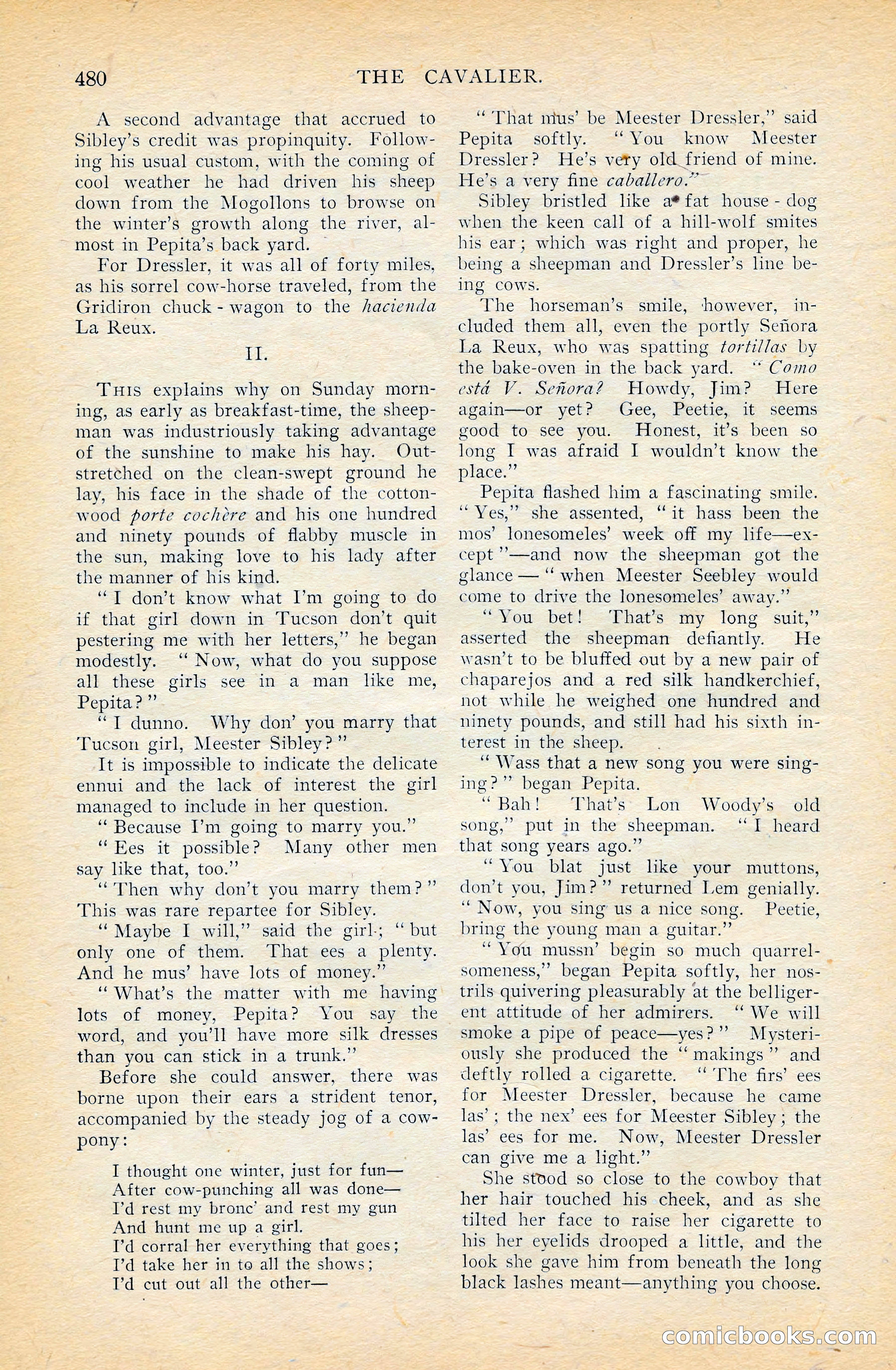The Cavalier, April 1909 — page 98 of 201
