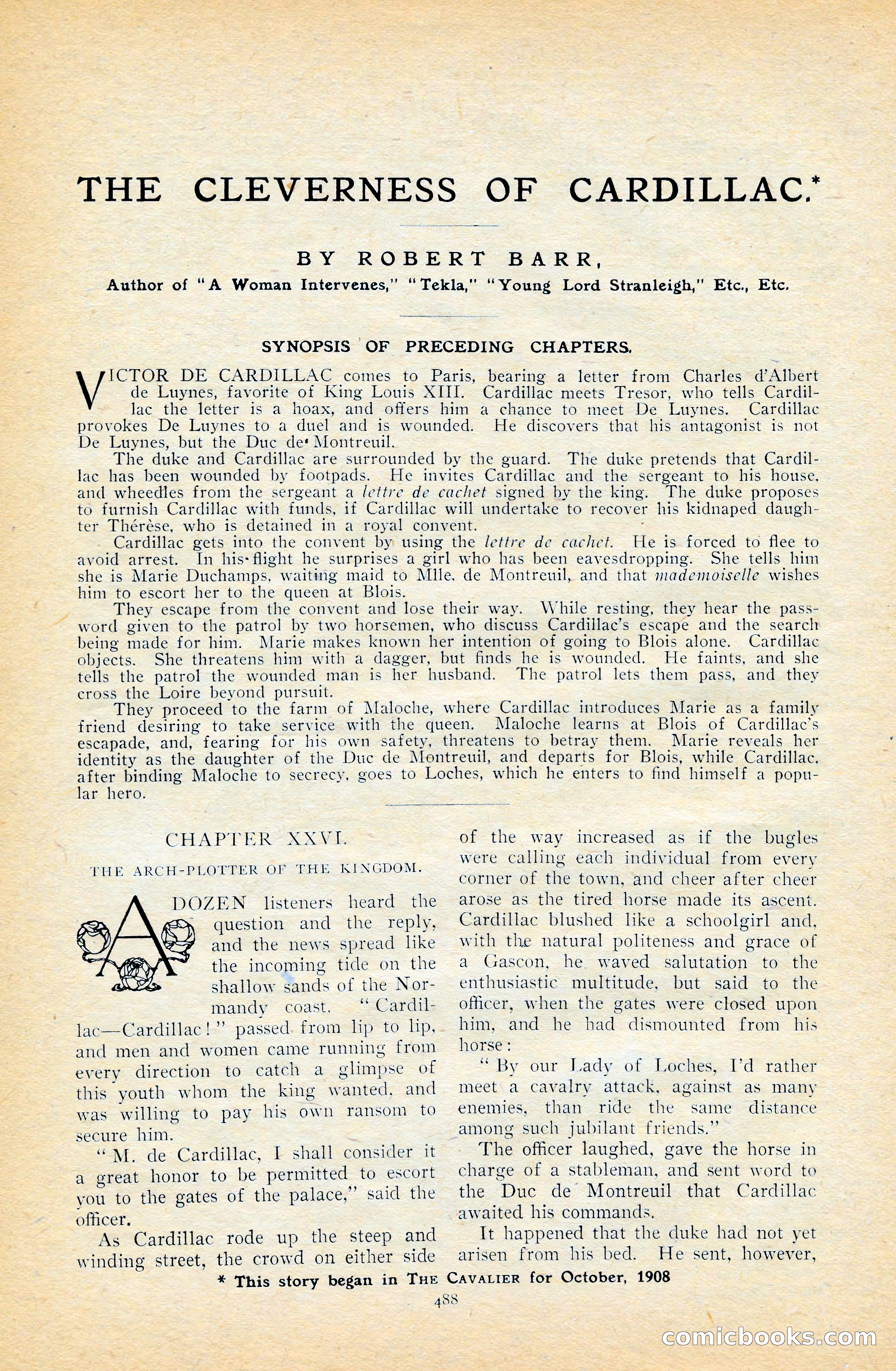 The Cavalier, April 1909 — page 106 of 201