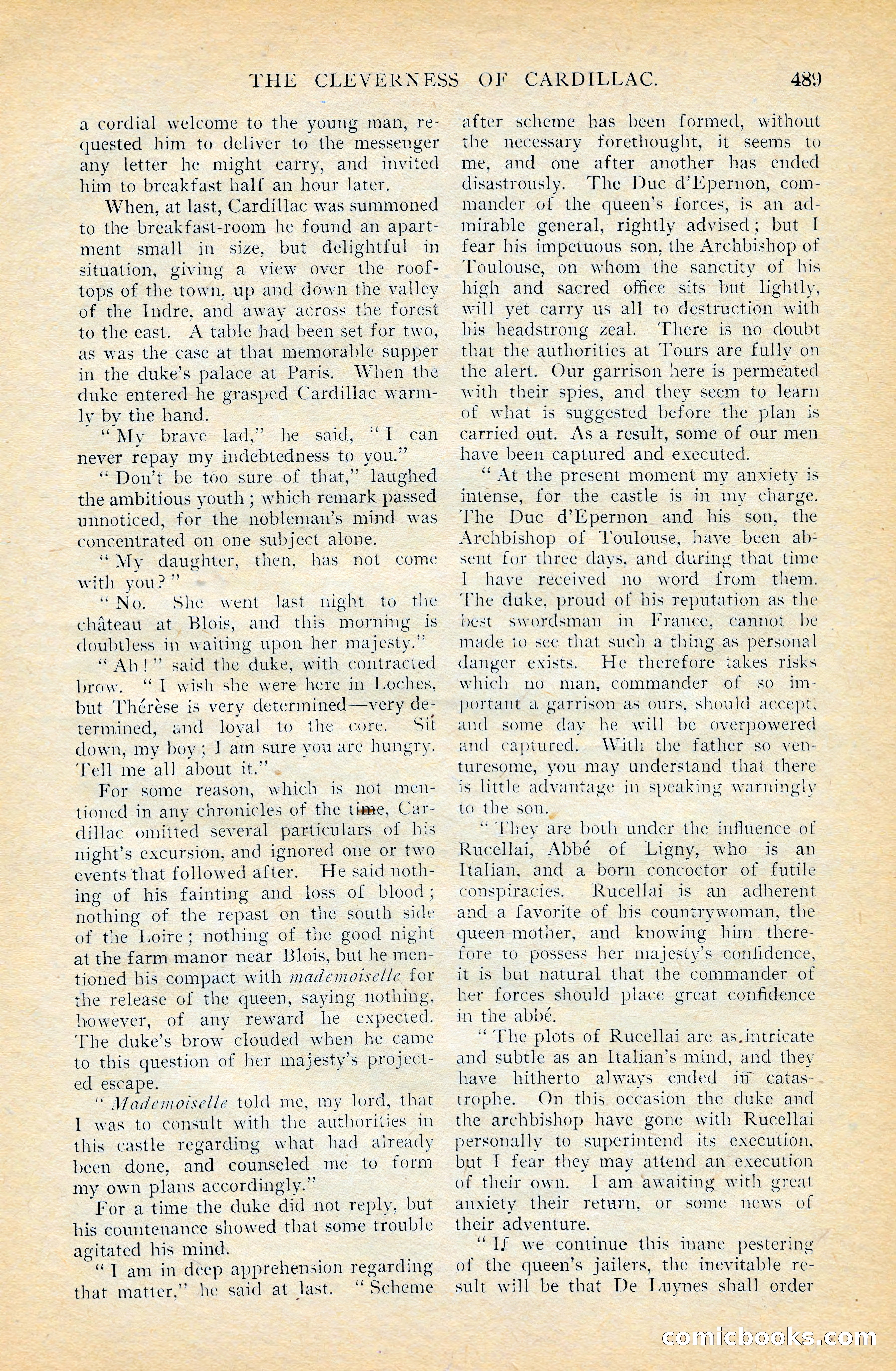 The Cavalier, April 1909 — page 107 of 201