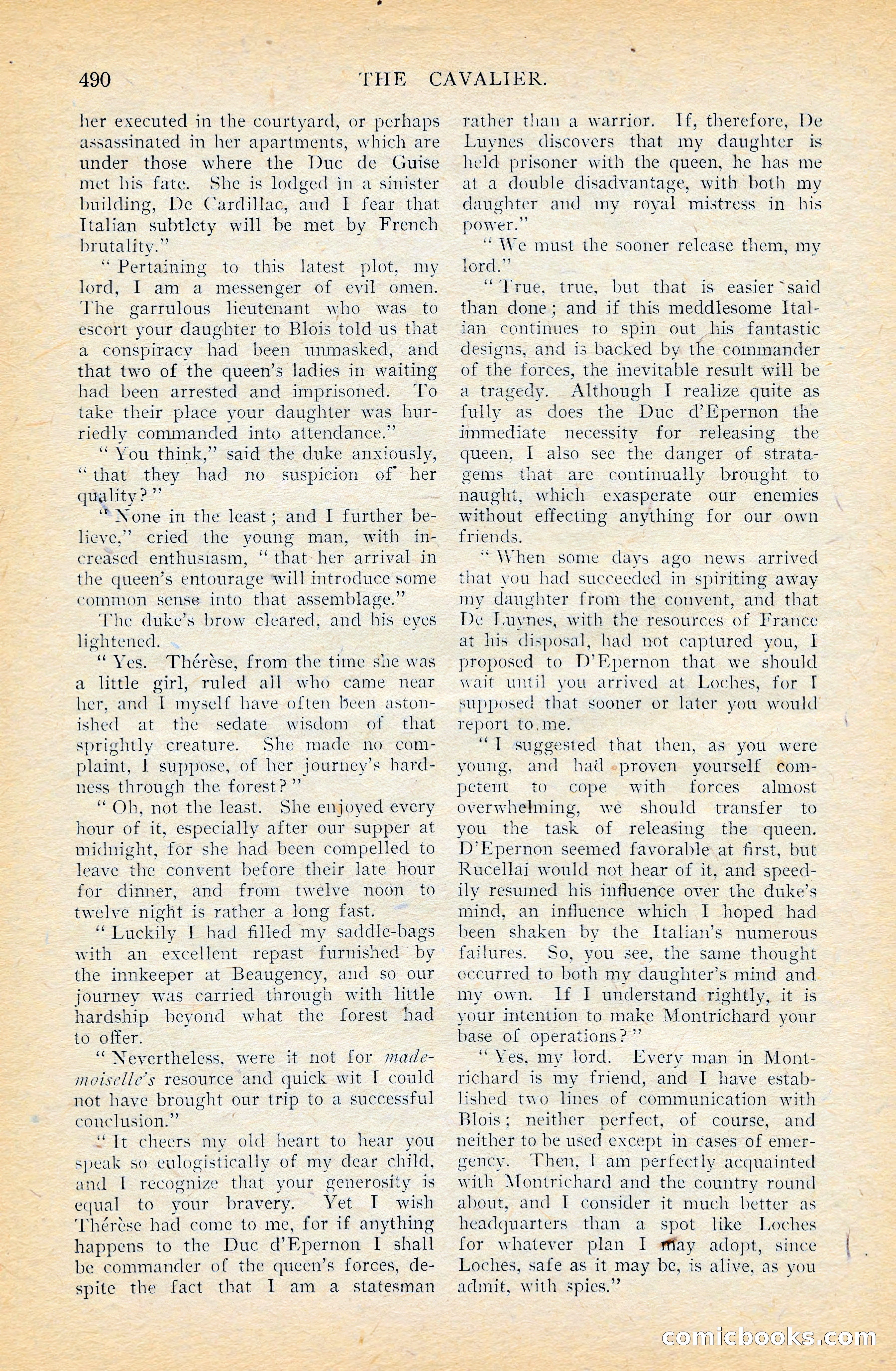 The Cavalier, April 1909 — page 108 of 201